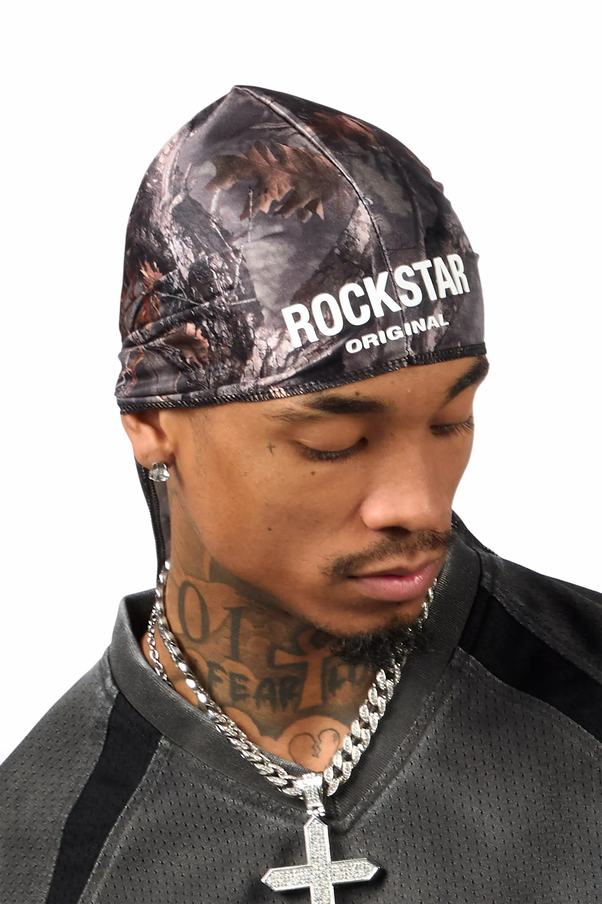 Waveline Black/Camo Durag Black 2 Pack