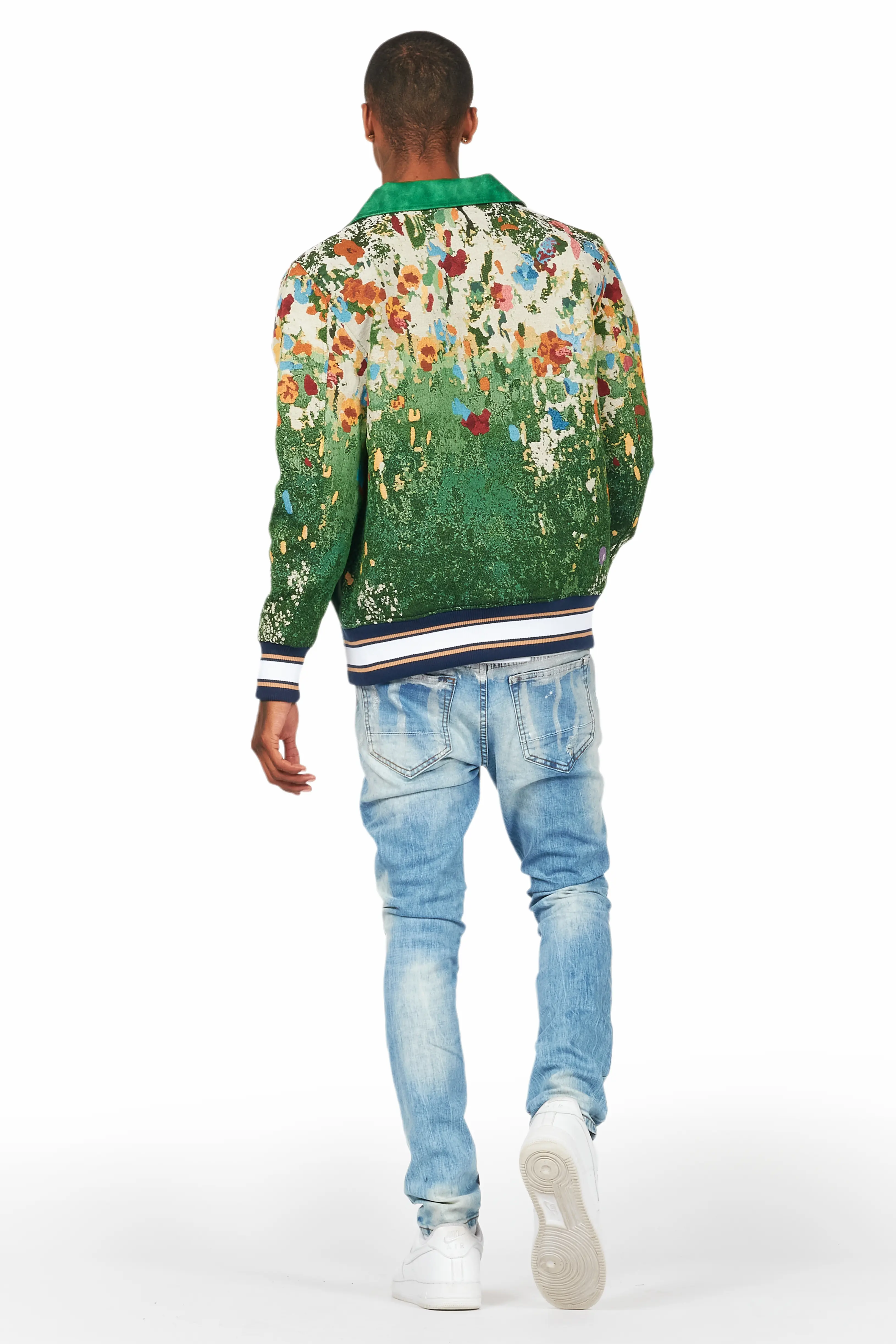 Cargan Green Tapestry Jacket - Image 4