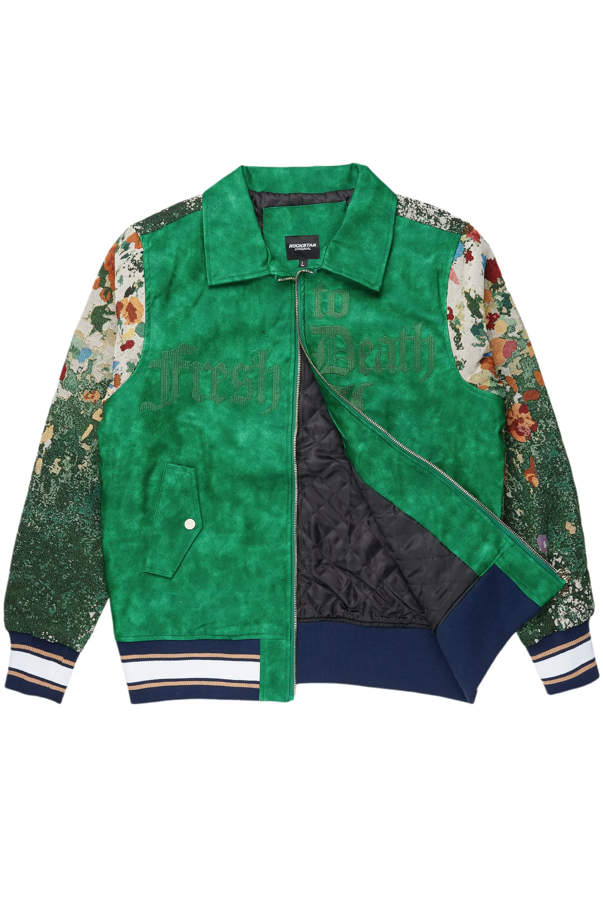 Cargan Green Tapestry Jacket - Image 7