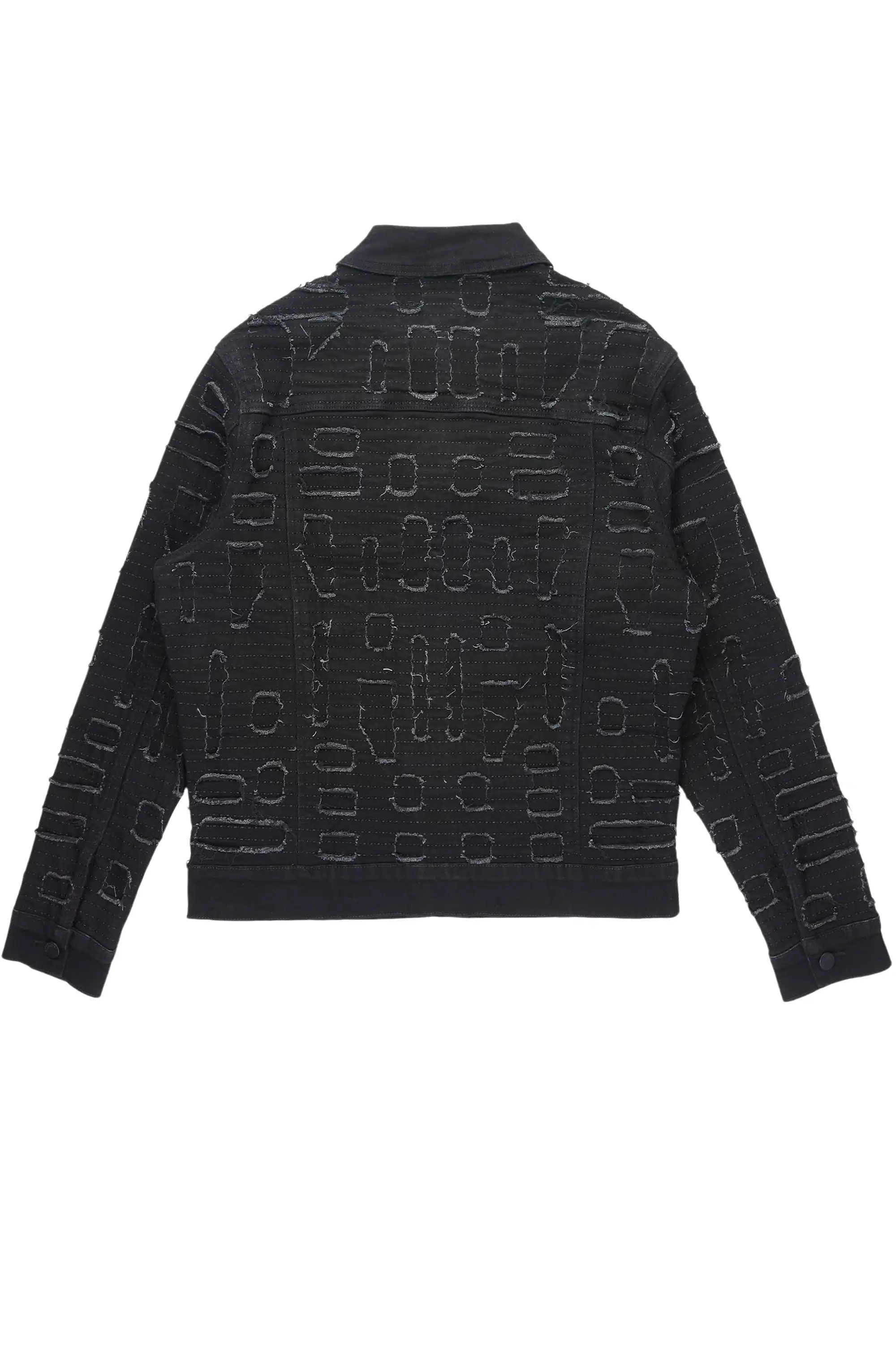 Gribo Black Denim Jacket - Image 3
