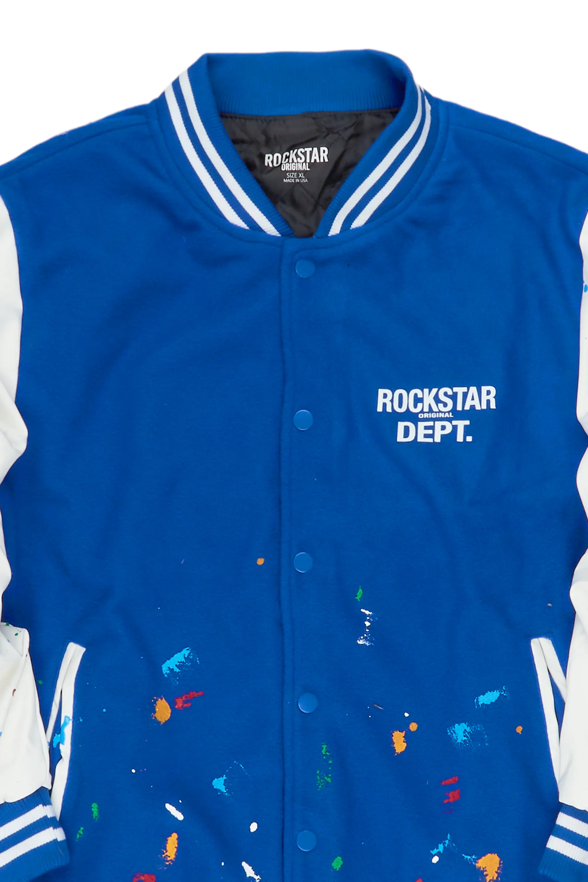 Boomer Royal/White Varsity Jacket - Image 5