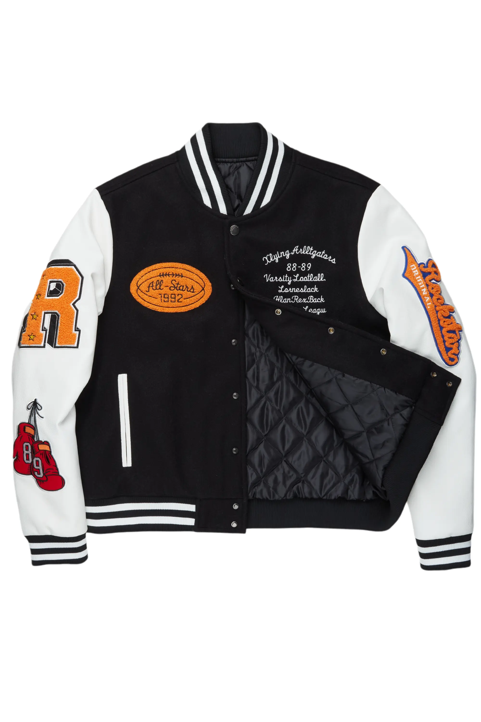 Eisen Black Varsity Jacket - Image 2