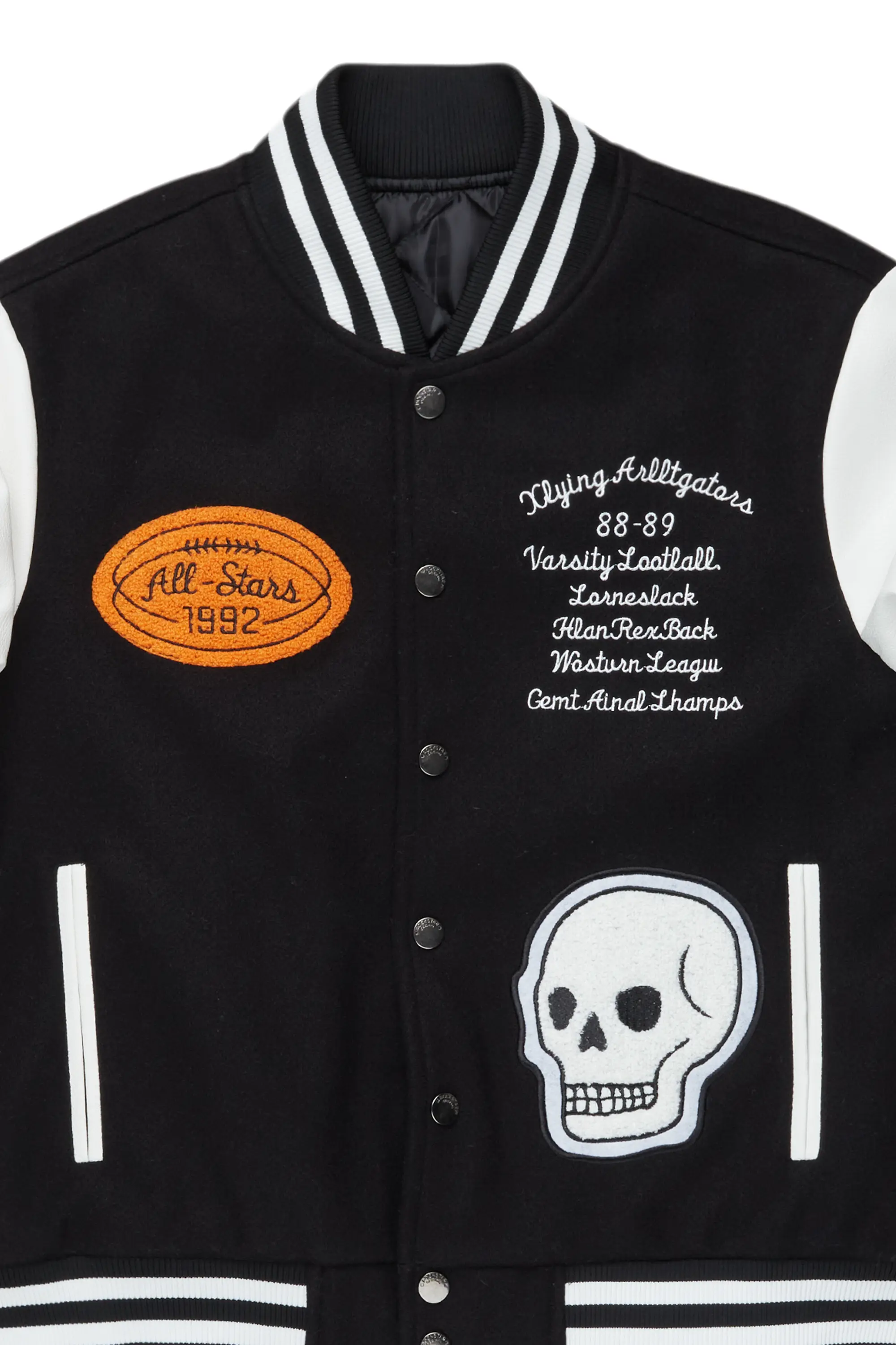 Eisen Black Varsity Jacket - Image 7