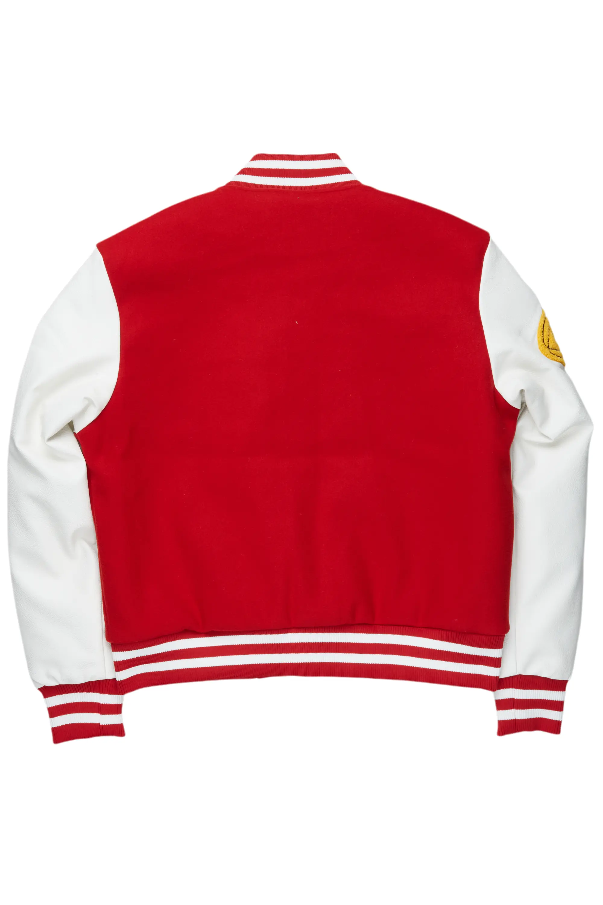 Eisen Red/White Varsity Jacket - Image 8