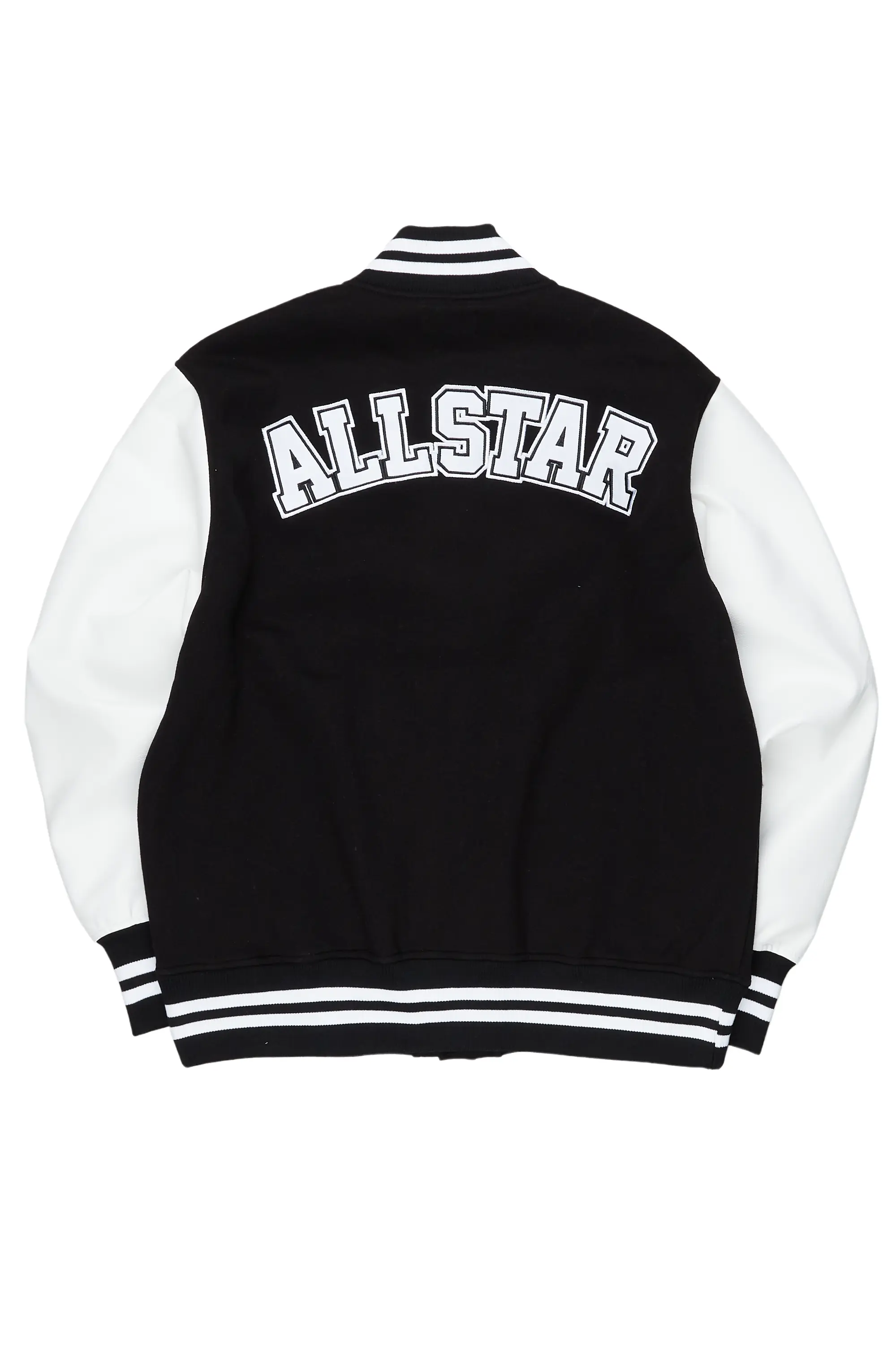Himiko Black Varsity Jacket - Image 8
