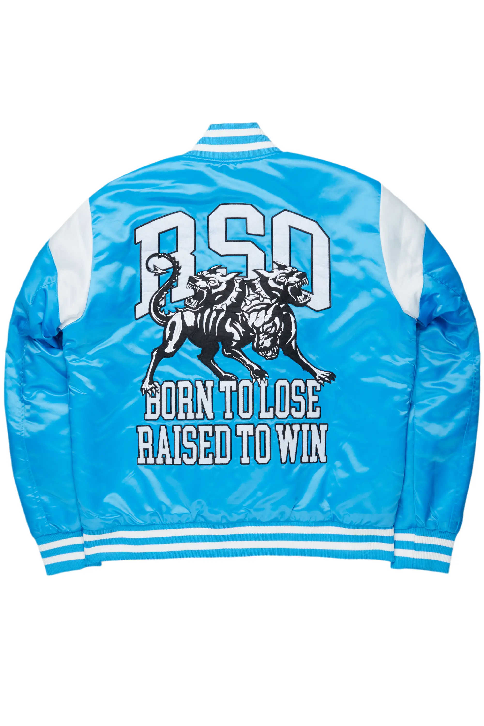 Geir Royal Blue Varsity Jacket - Image 13
