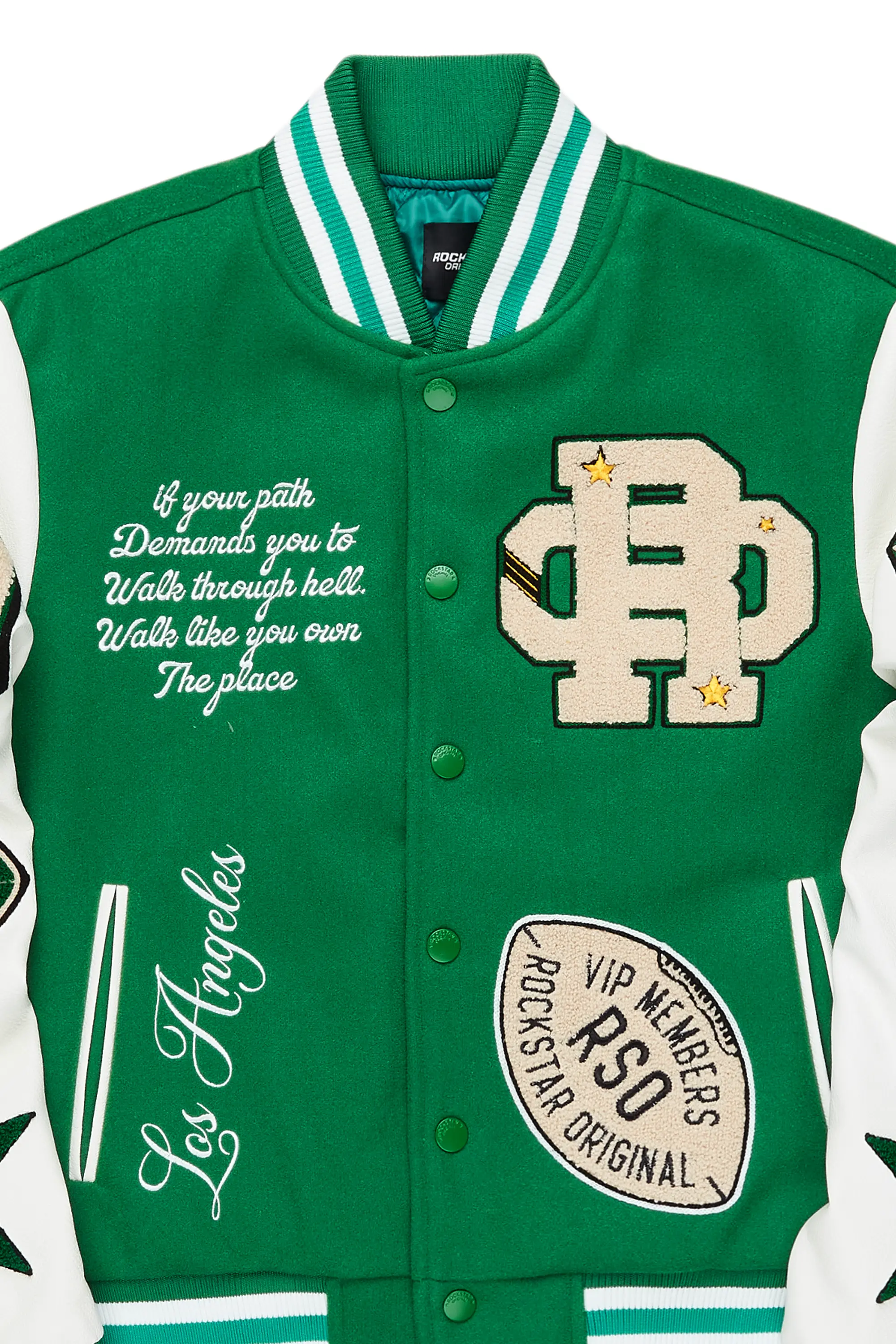 Balser Green Varsity Jacket - Image 8