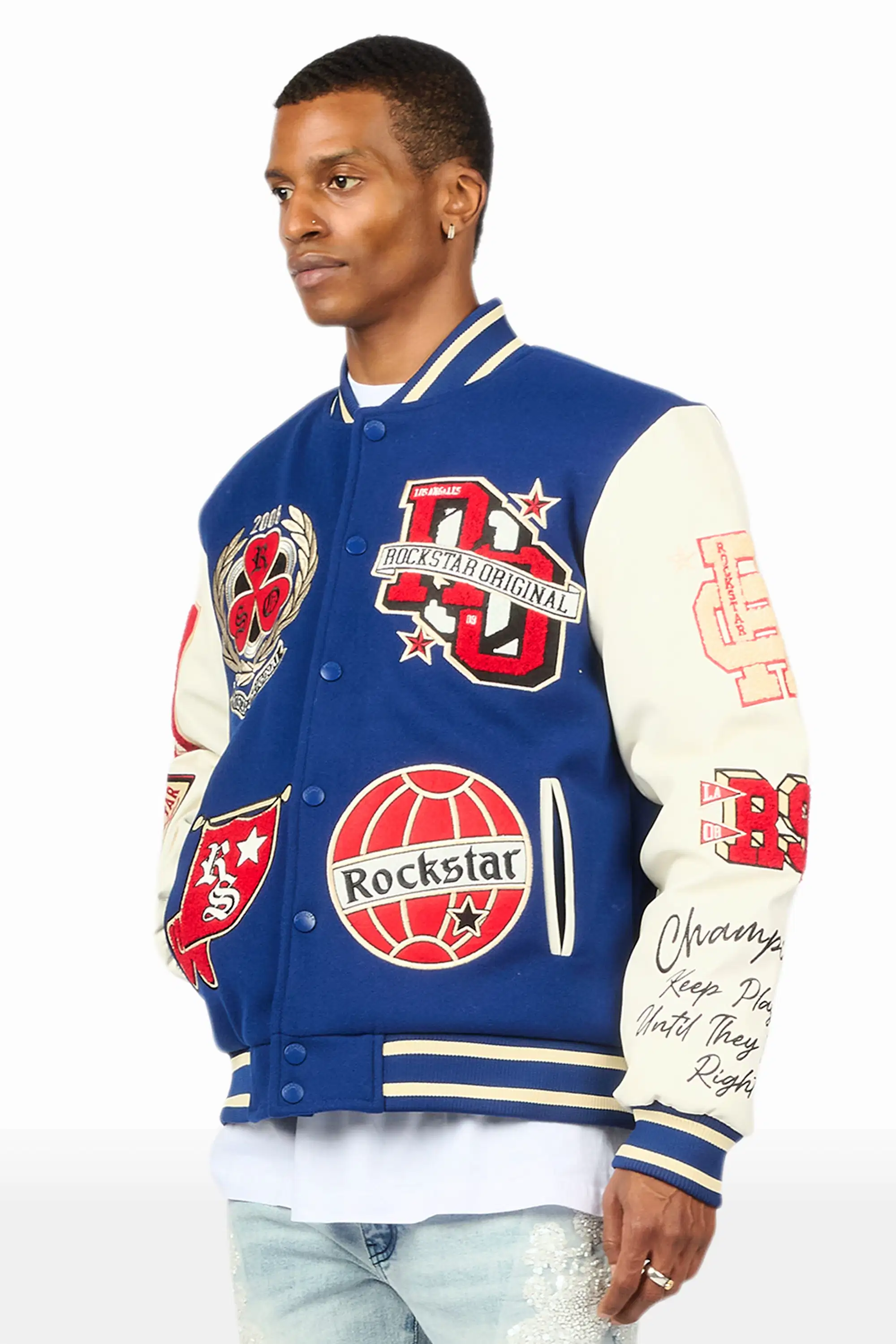 Gallant Navy Varsity Jacket - Image 8