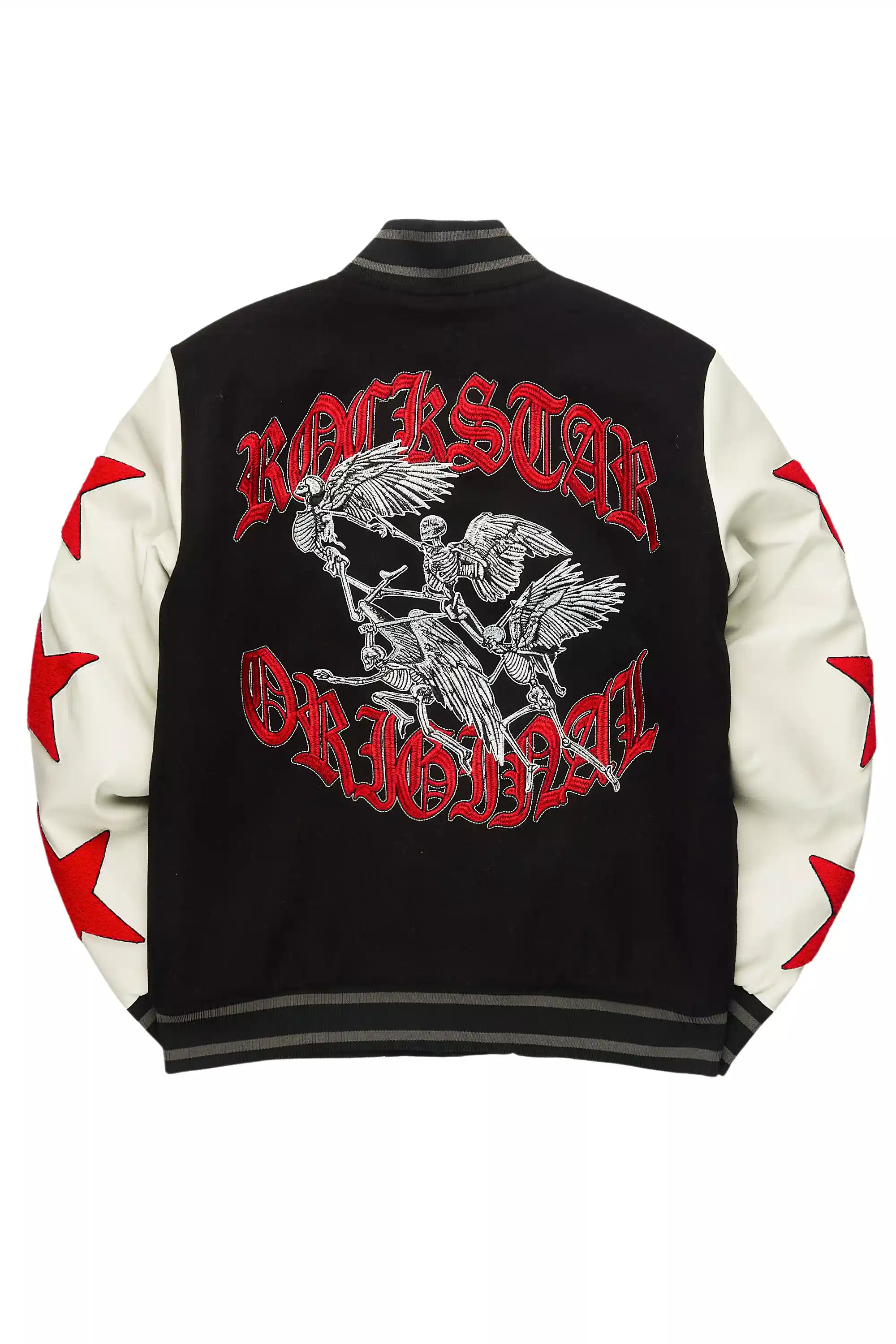 Zadok Black Varsity Jacket - Image 8