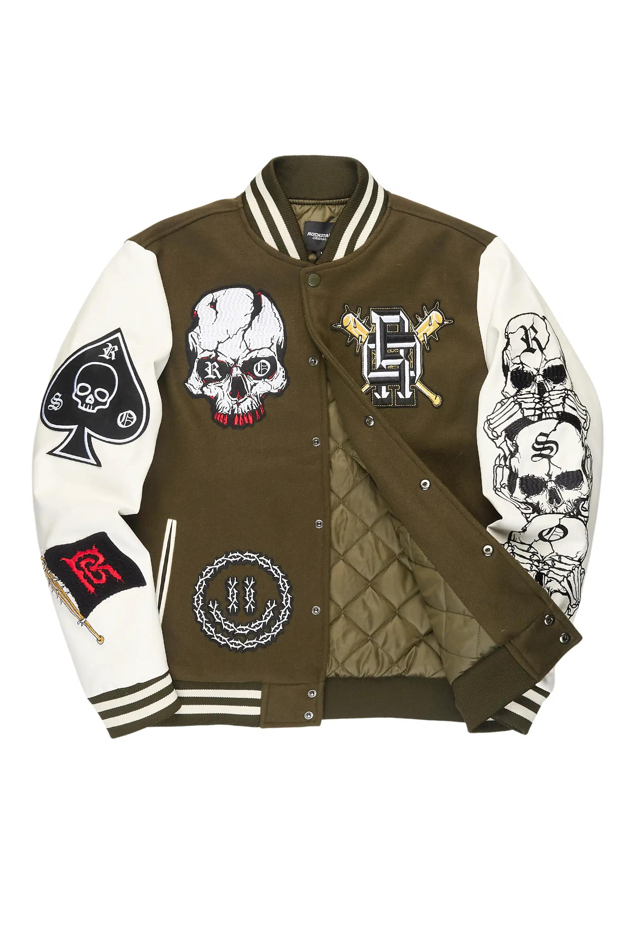 Blaze Green Varsity Jacket - Image 8