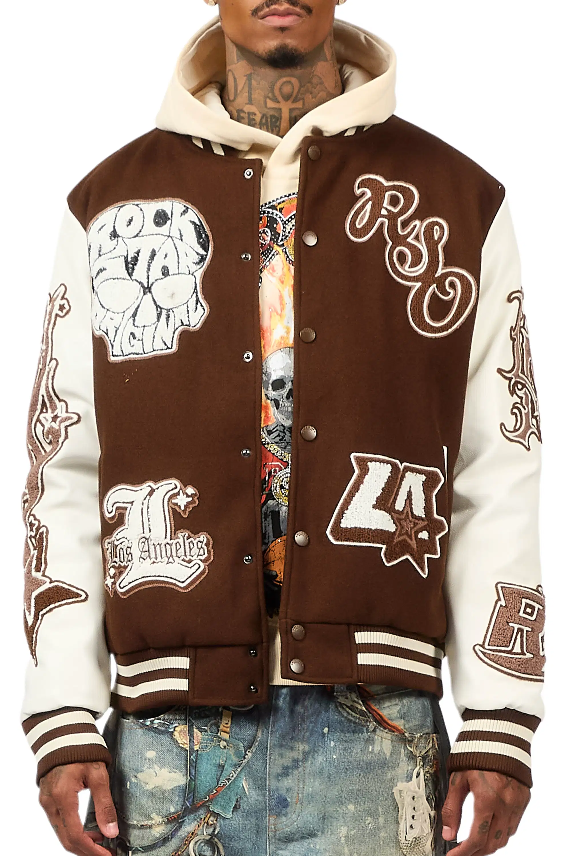 Legion Brown Varsity Jacket - Image 10
