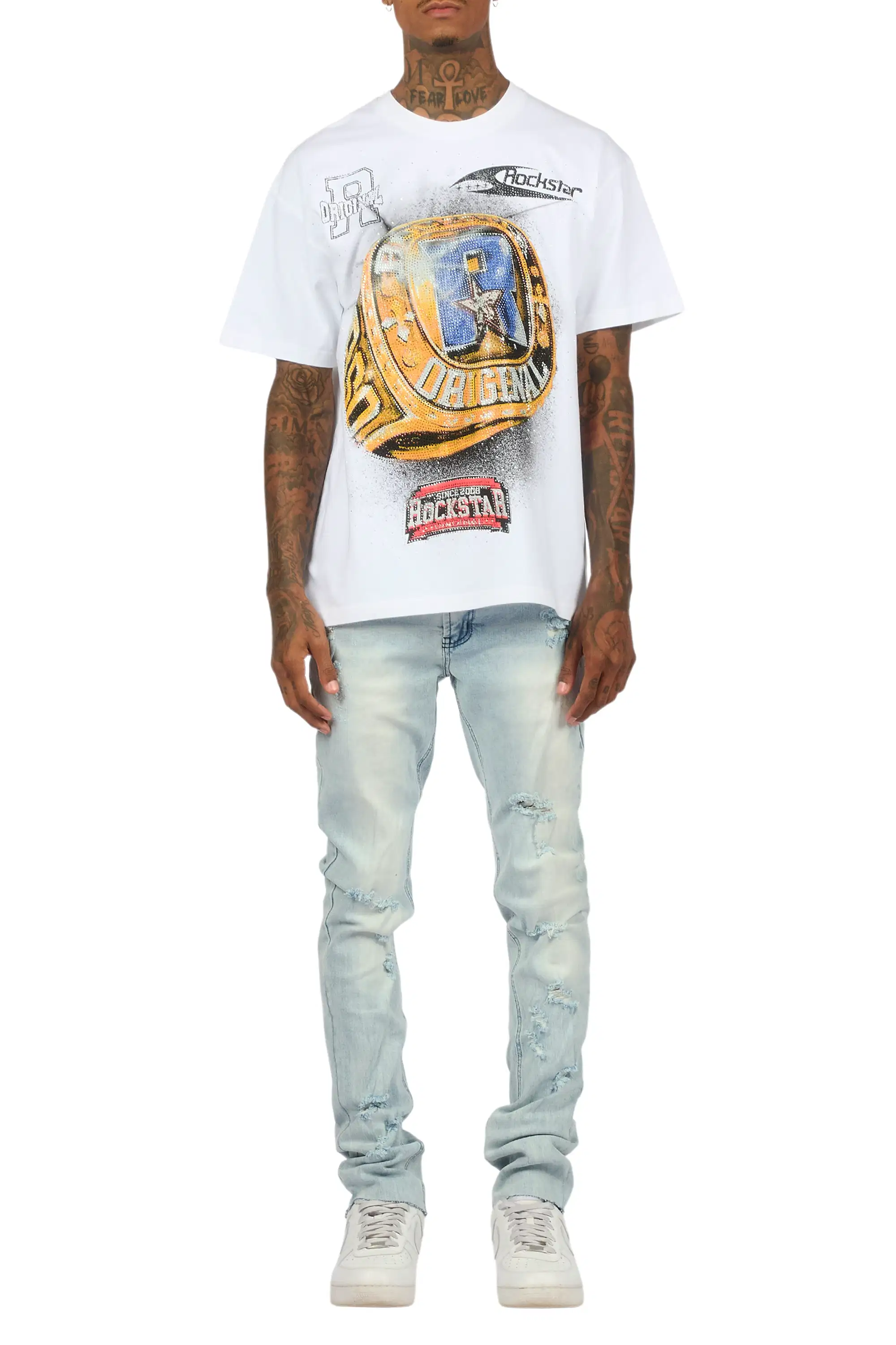 Stellan Blue Super Skinny Fit Jean - Image 9