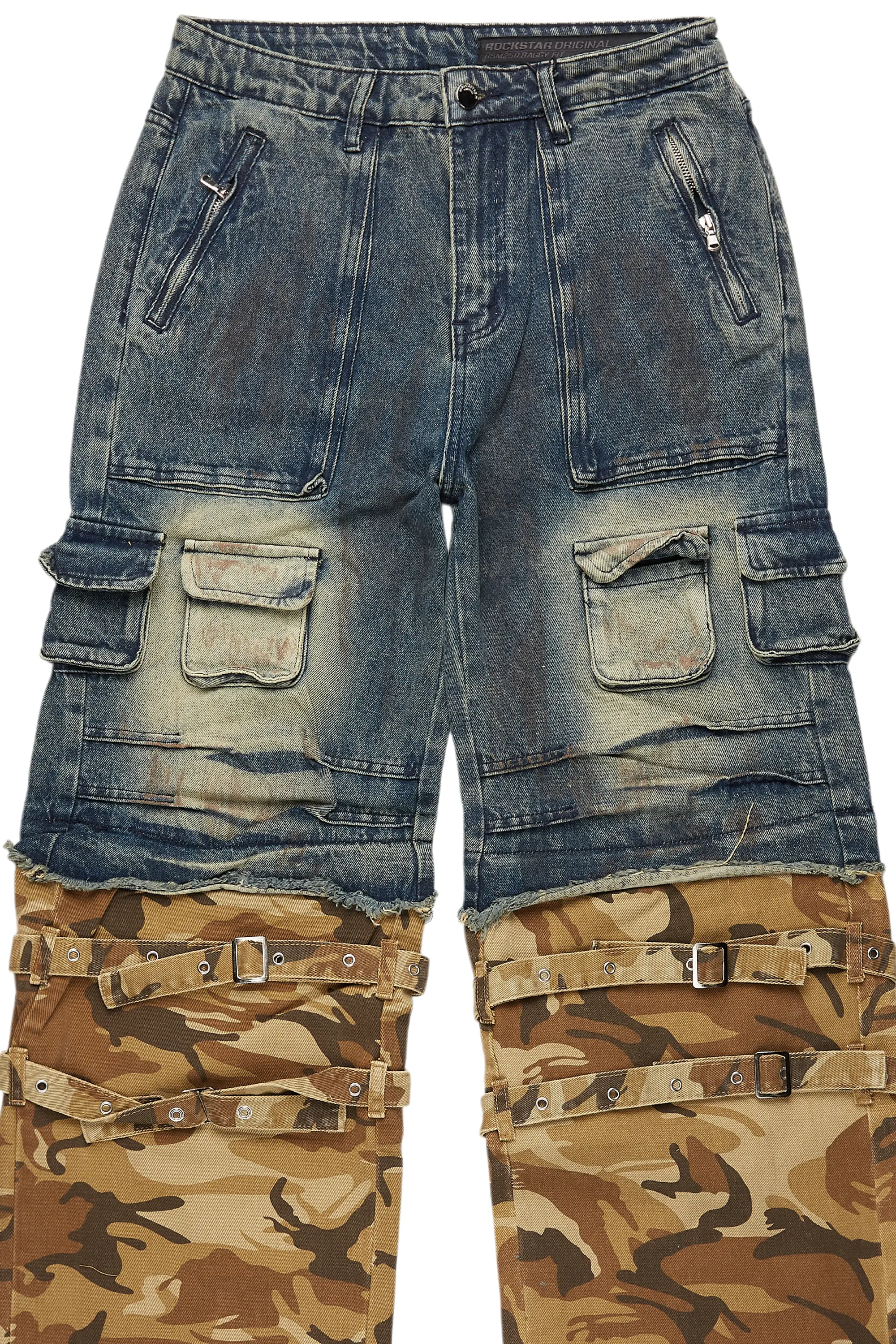Exxus Dark Blue Baggy Fit Jean - Image 8