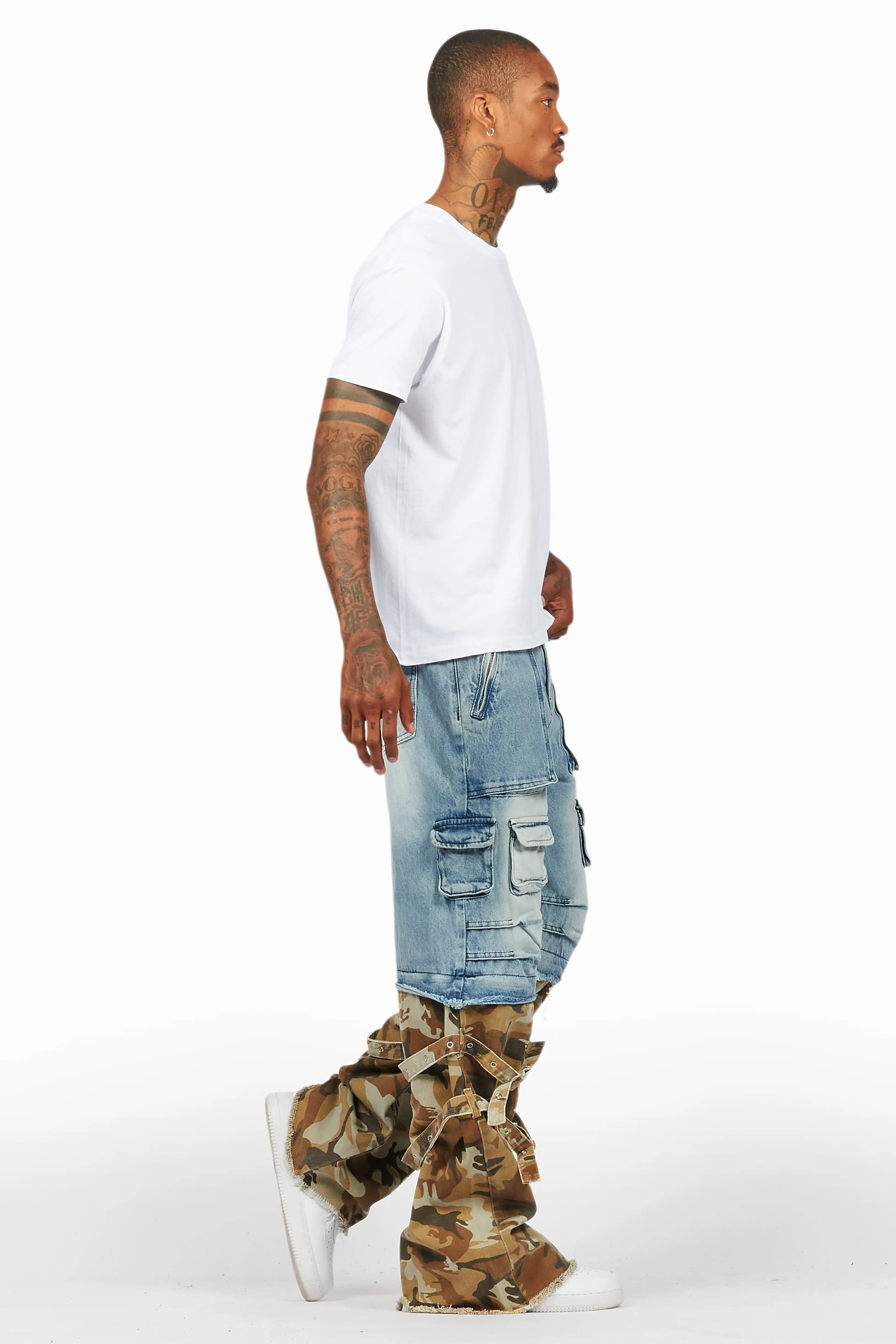 Exxus Light Blue Baggy Fit Jean - Image 4