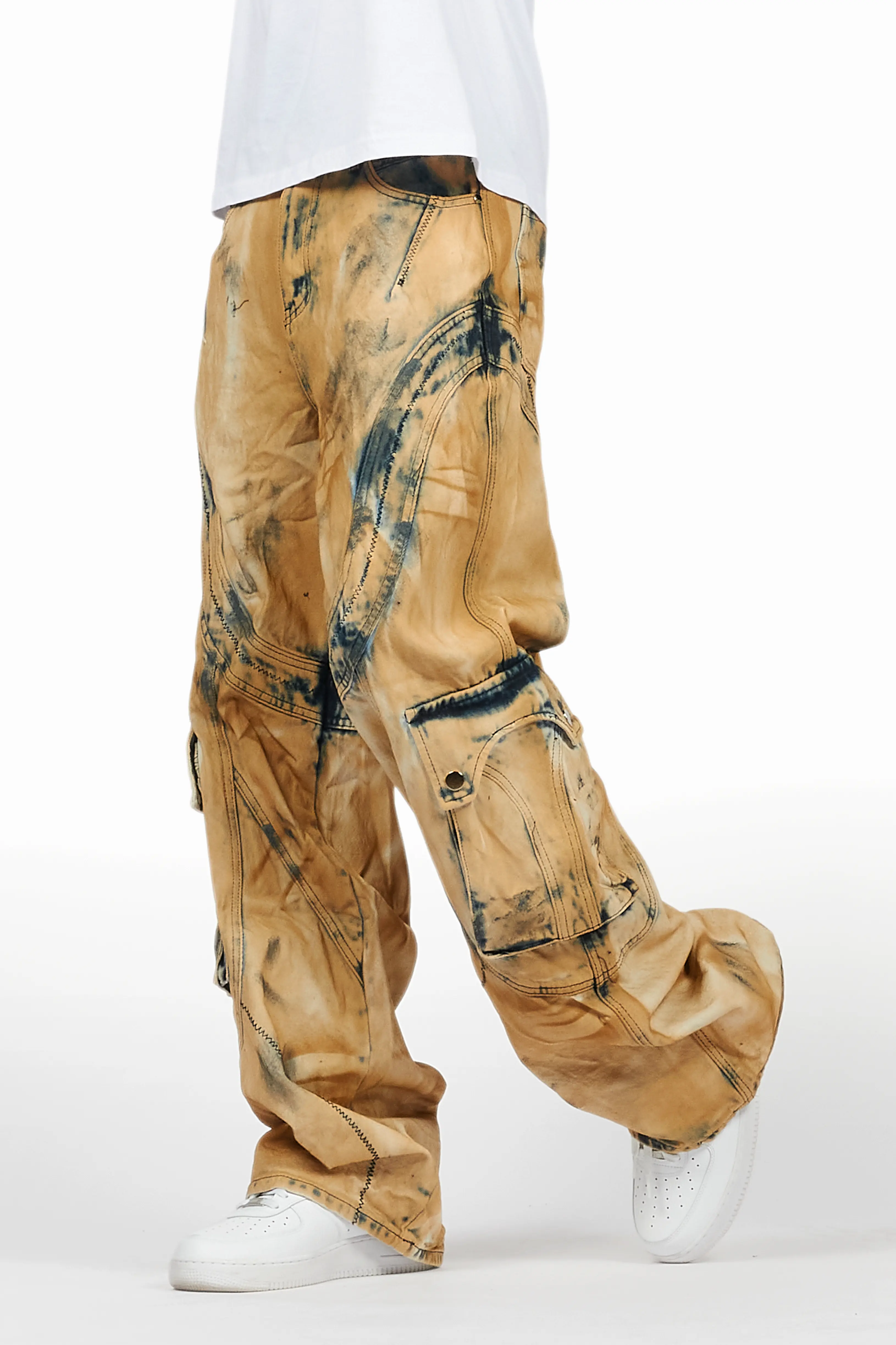 Denmot Blue Baggy Fit Jean