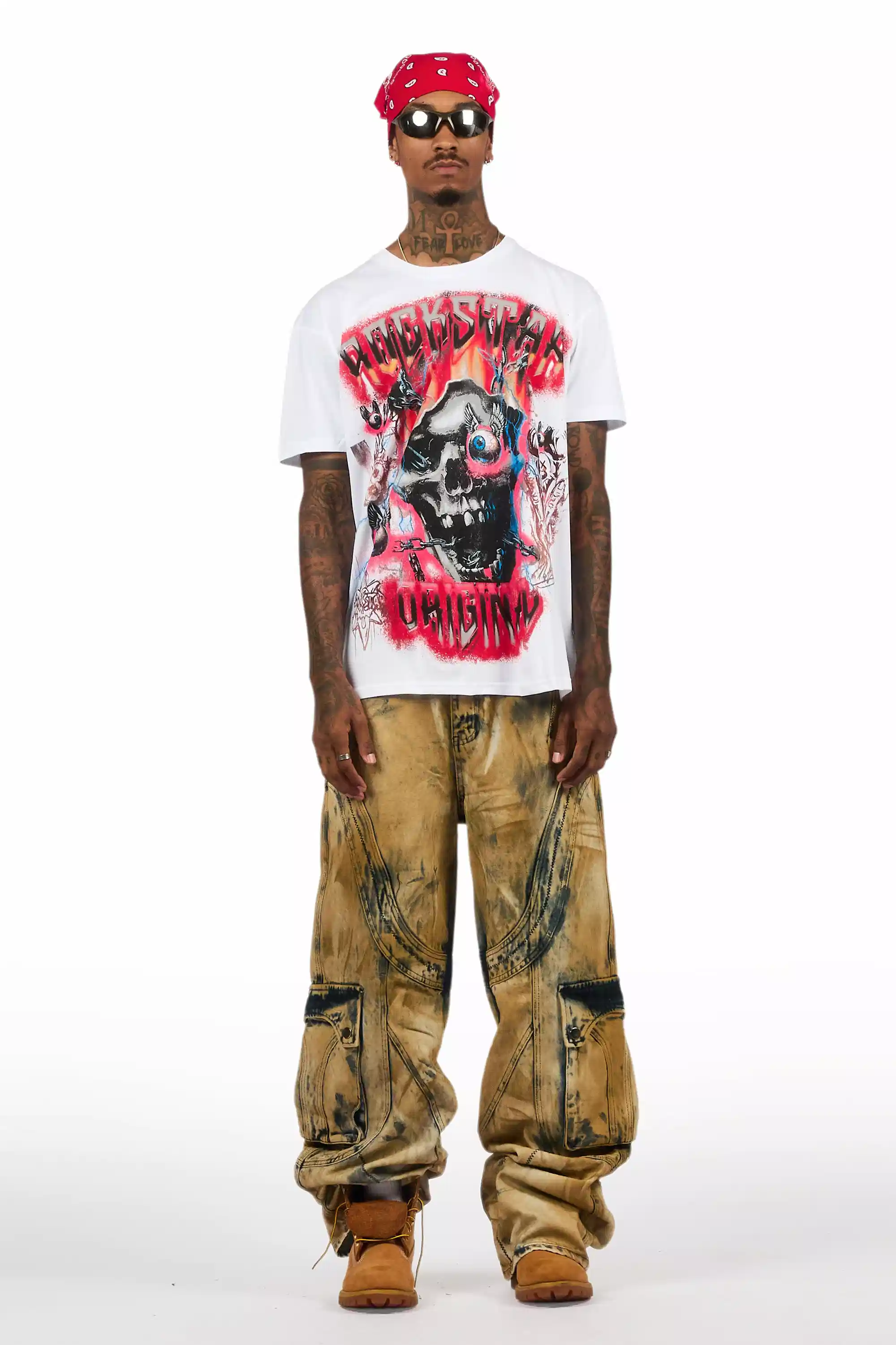Denmot Blue Baggy Fit Jean - Image 3