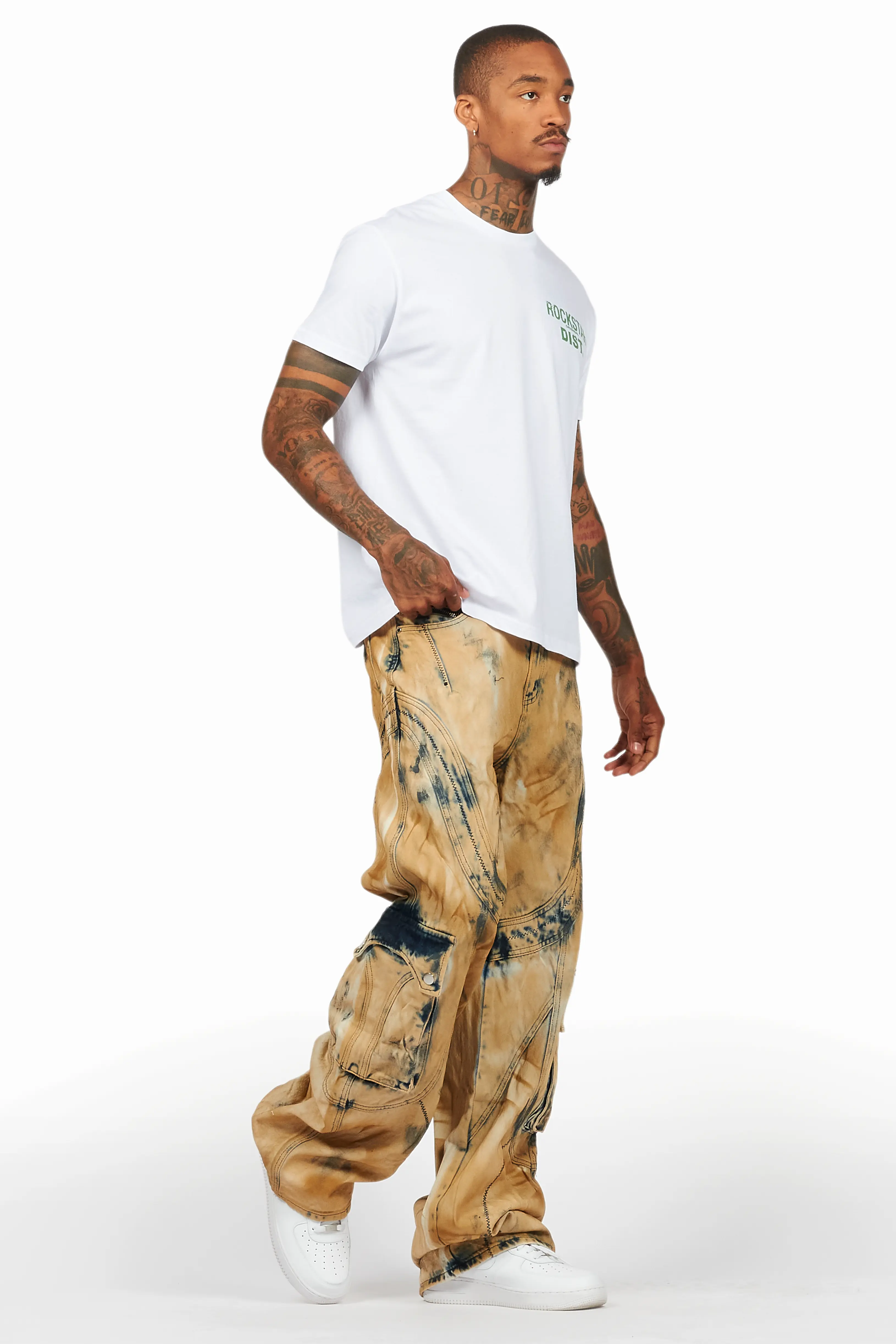 Denmot Blue Baggy Fit Jean - Image 5