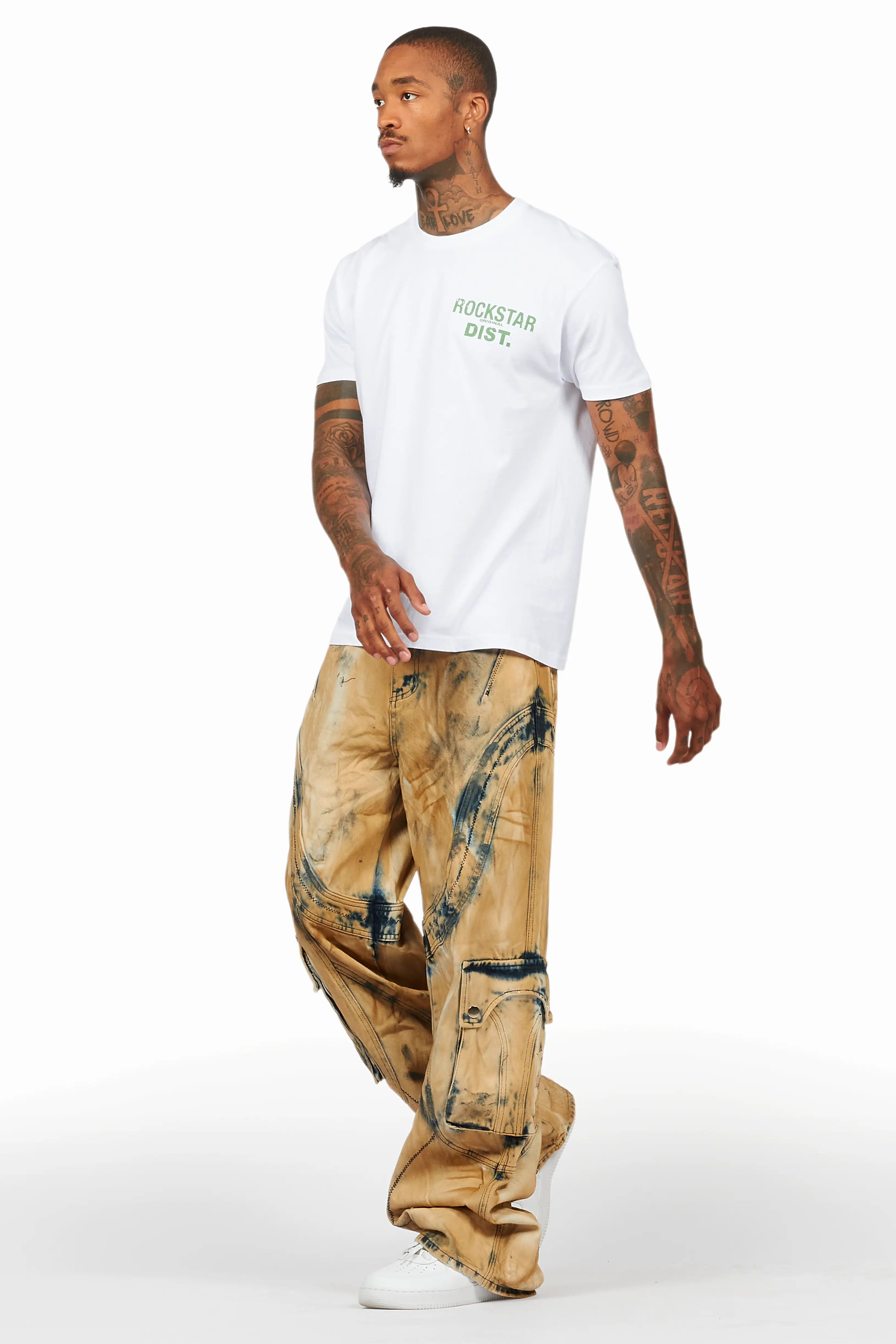 Denmot Blue Baggy Fit Jean - Image 7