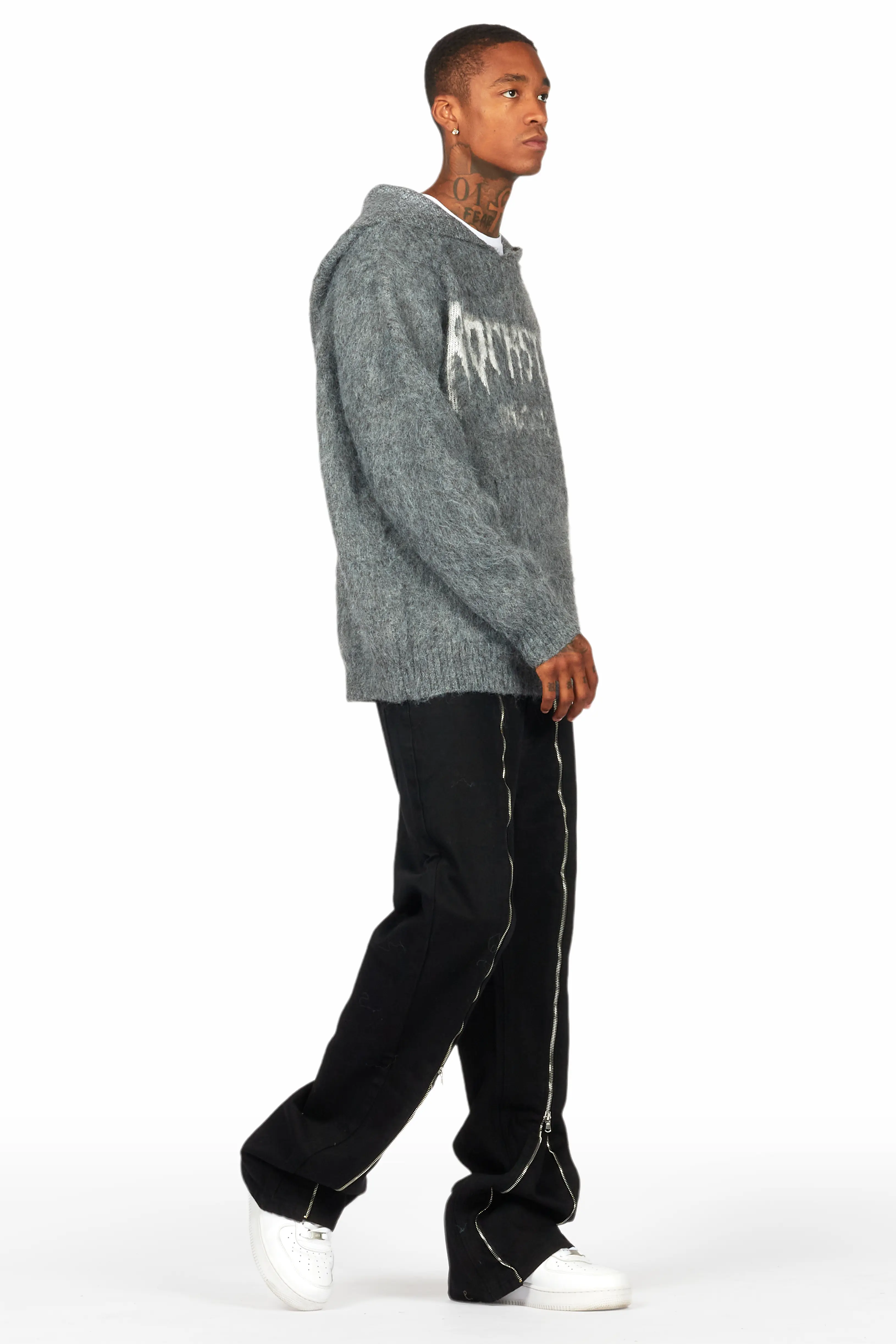 Hartwind Black Baggy Fit Jean - Image 7