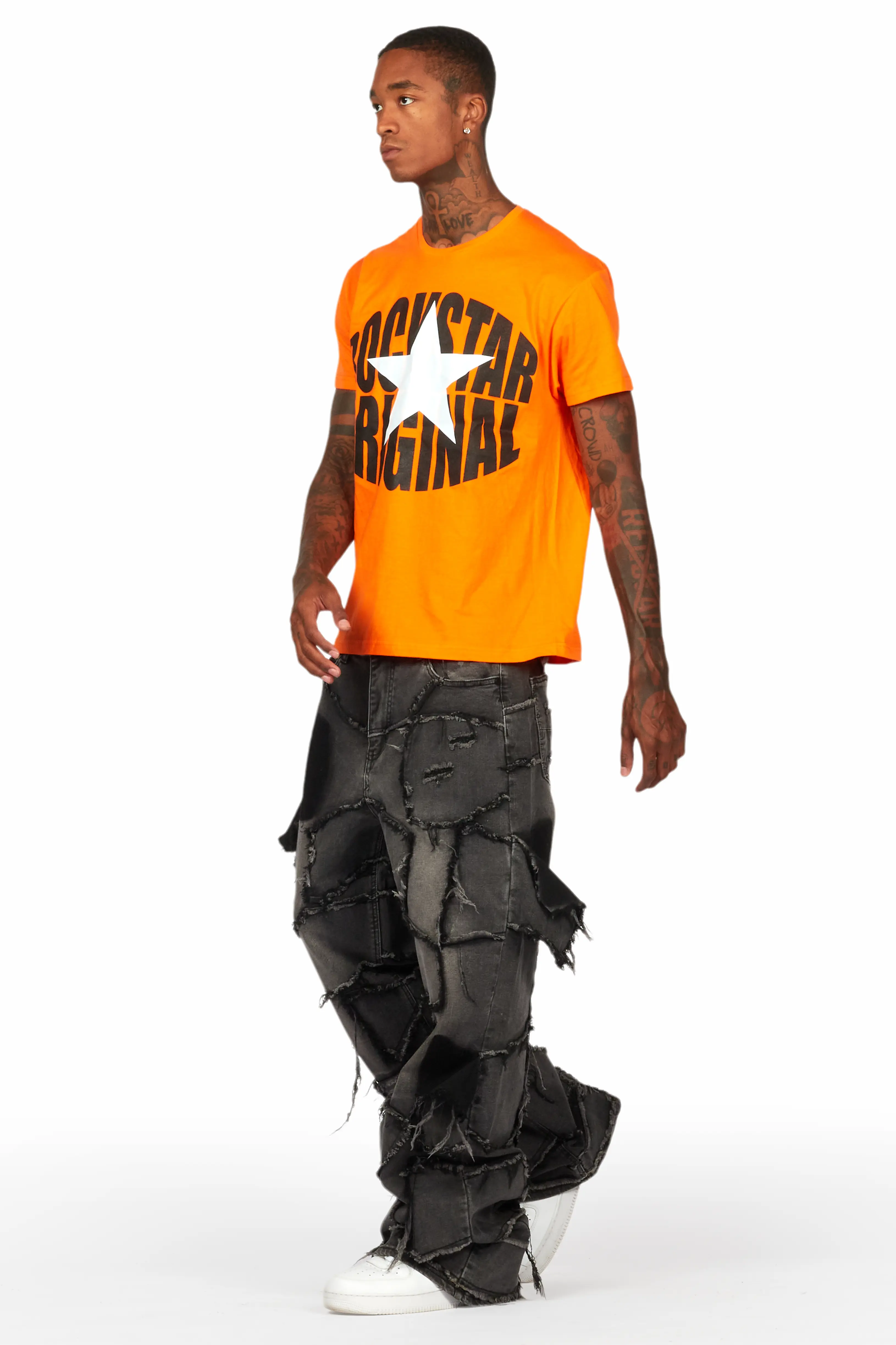 Jacomus Grey Baggy Fit Jean - Image 6
