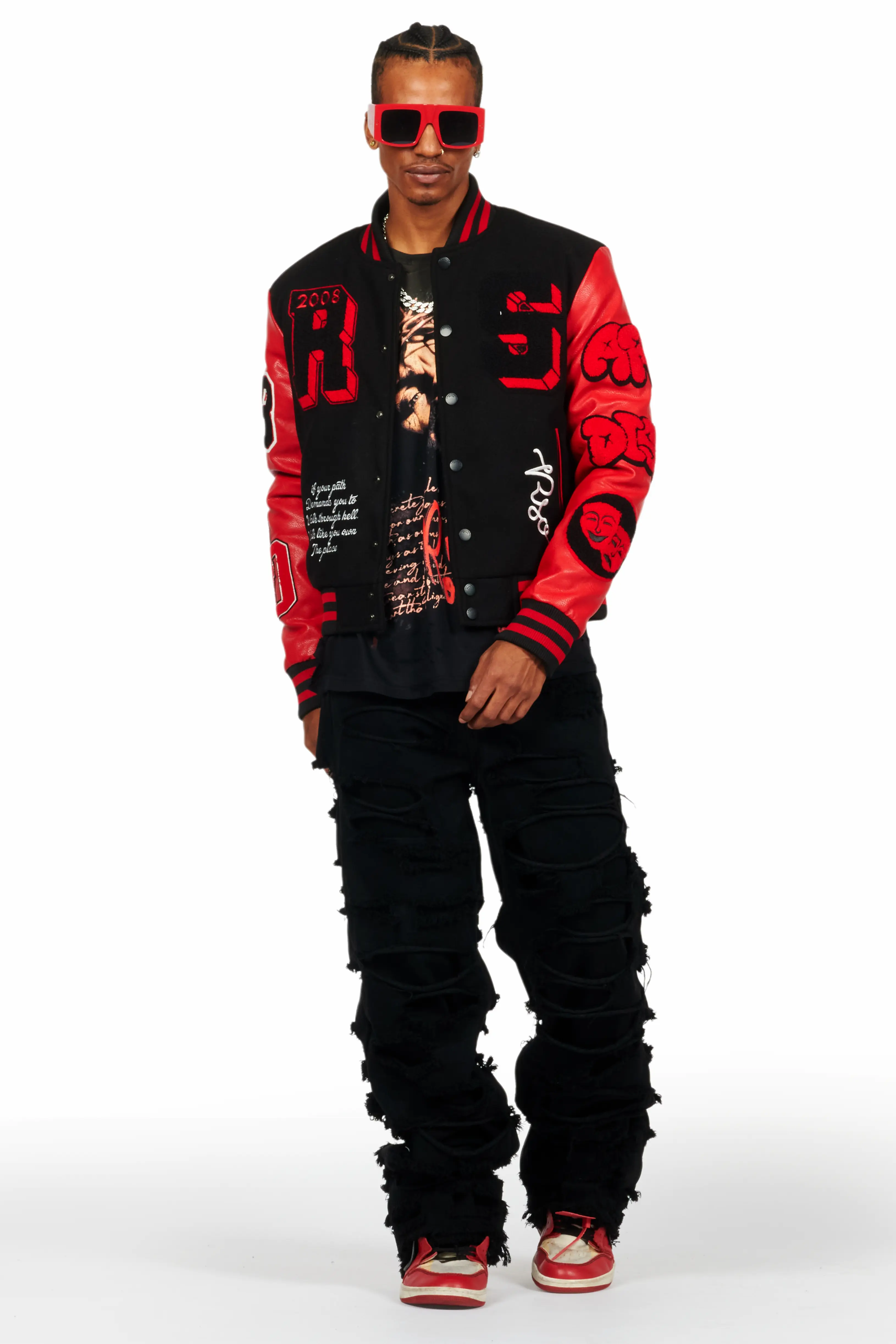 Luisu Black Baggy Fit Jean - Image 3