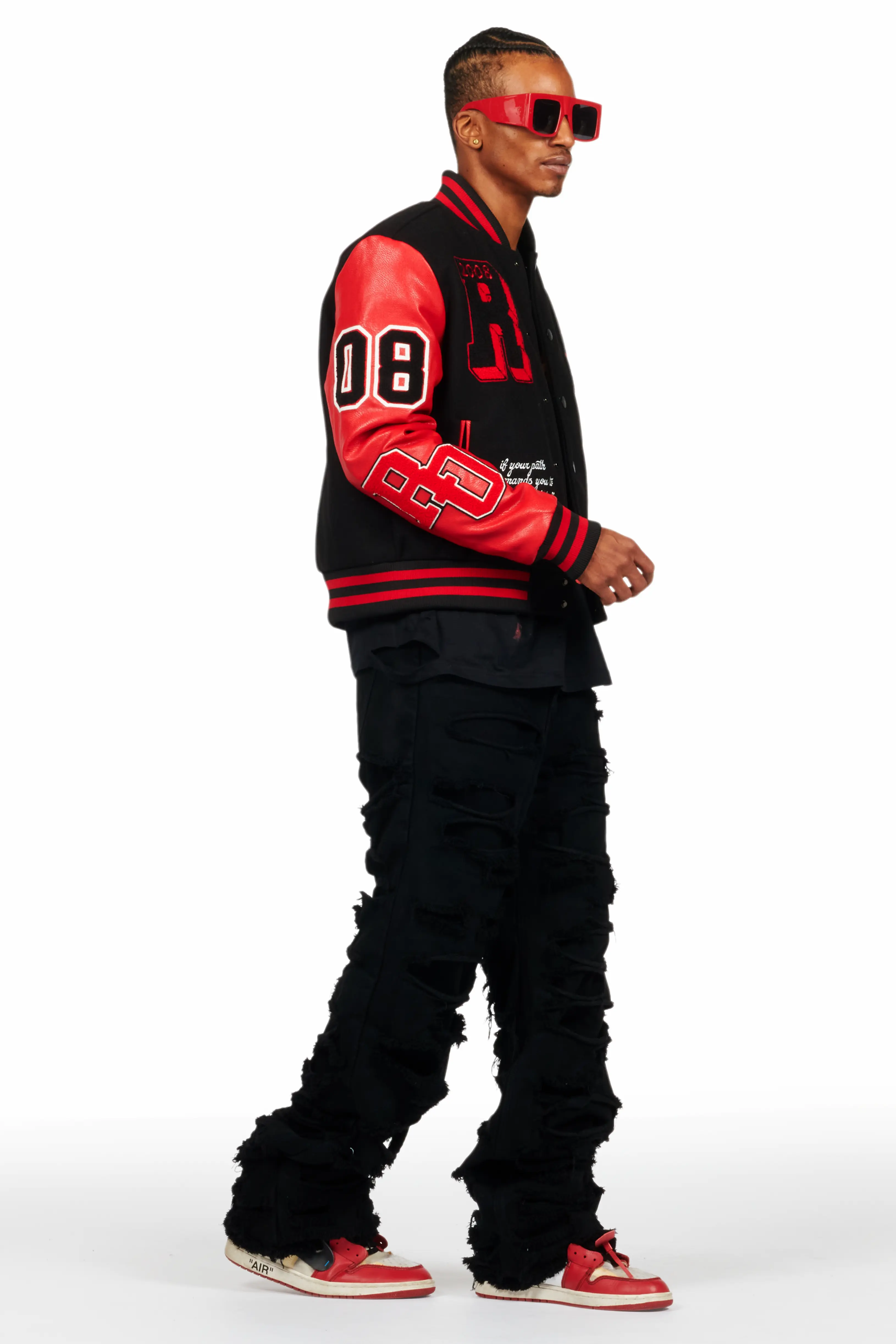 Luisu Black Baggy Fit Jean - Image 6