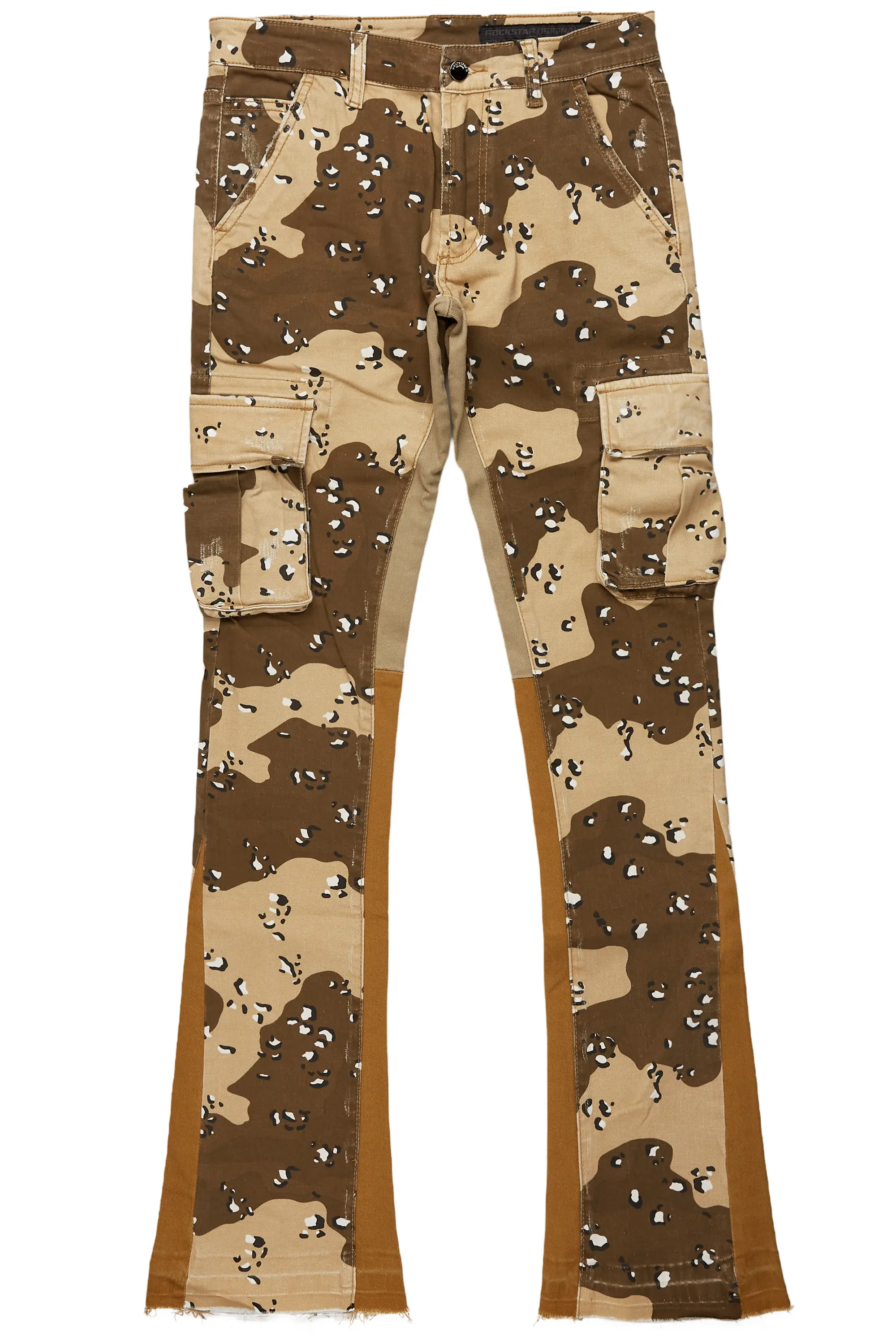 Kirrem Desert Camo Stacked Flare Jean - Image 3