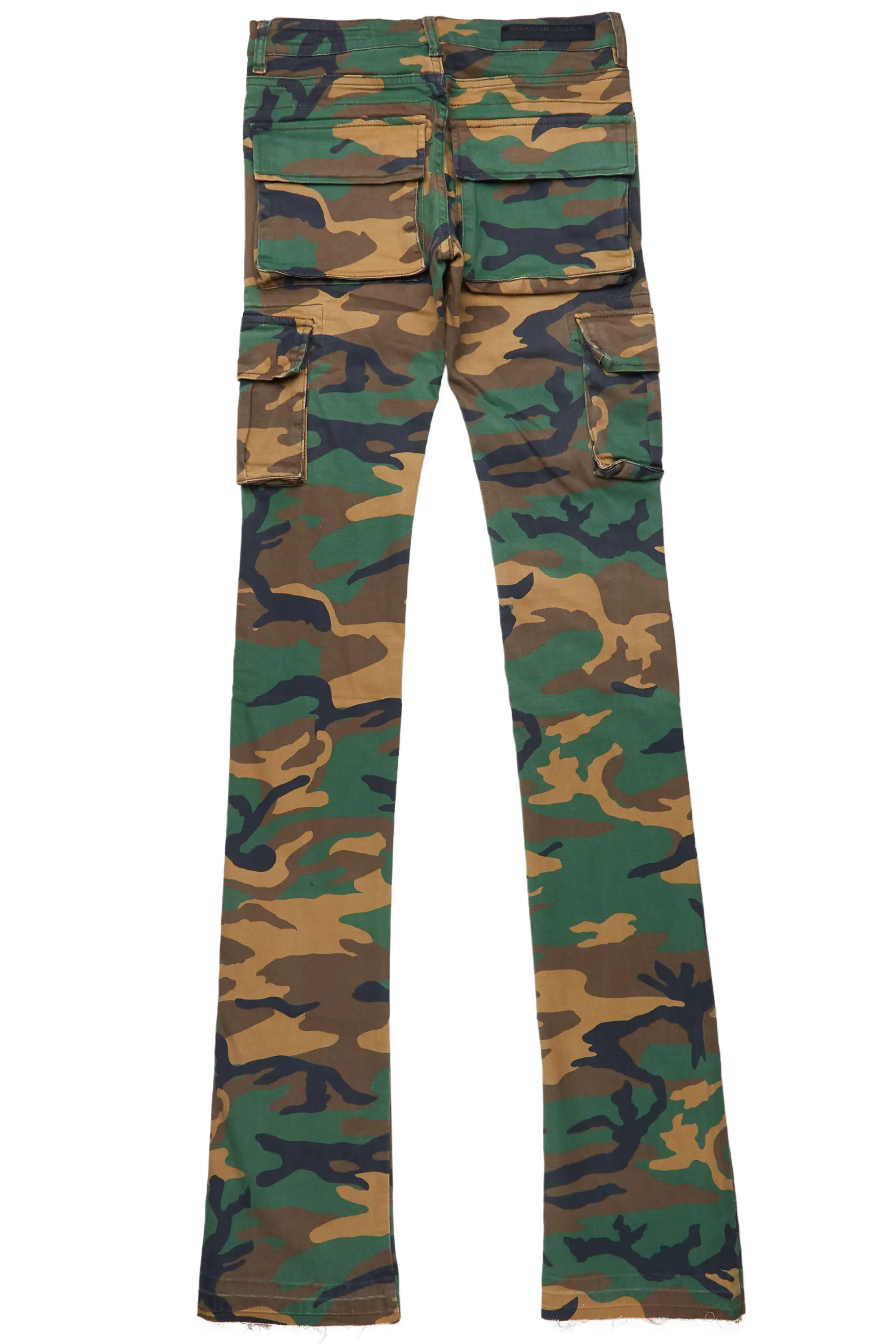 Kirrem Camo Super Stacked Flare Jean - Image 8