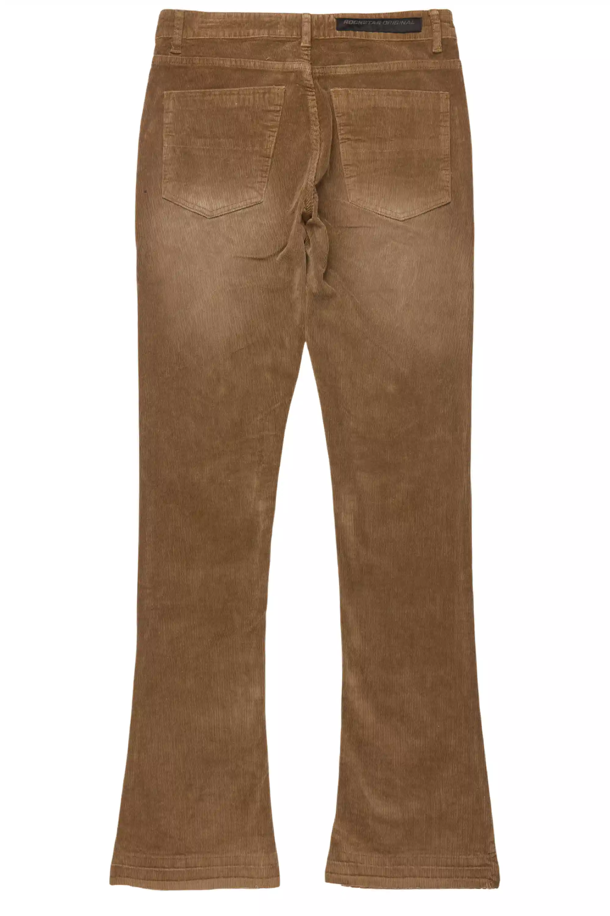 Sevyn Brown Stacked Flare Corduroy Pant - Image 10