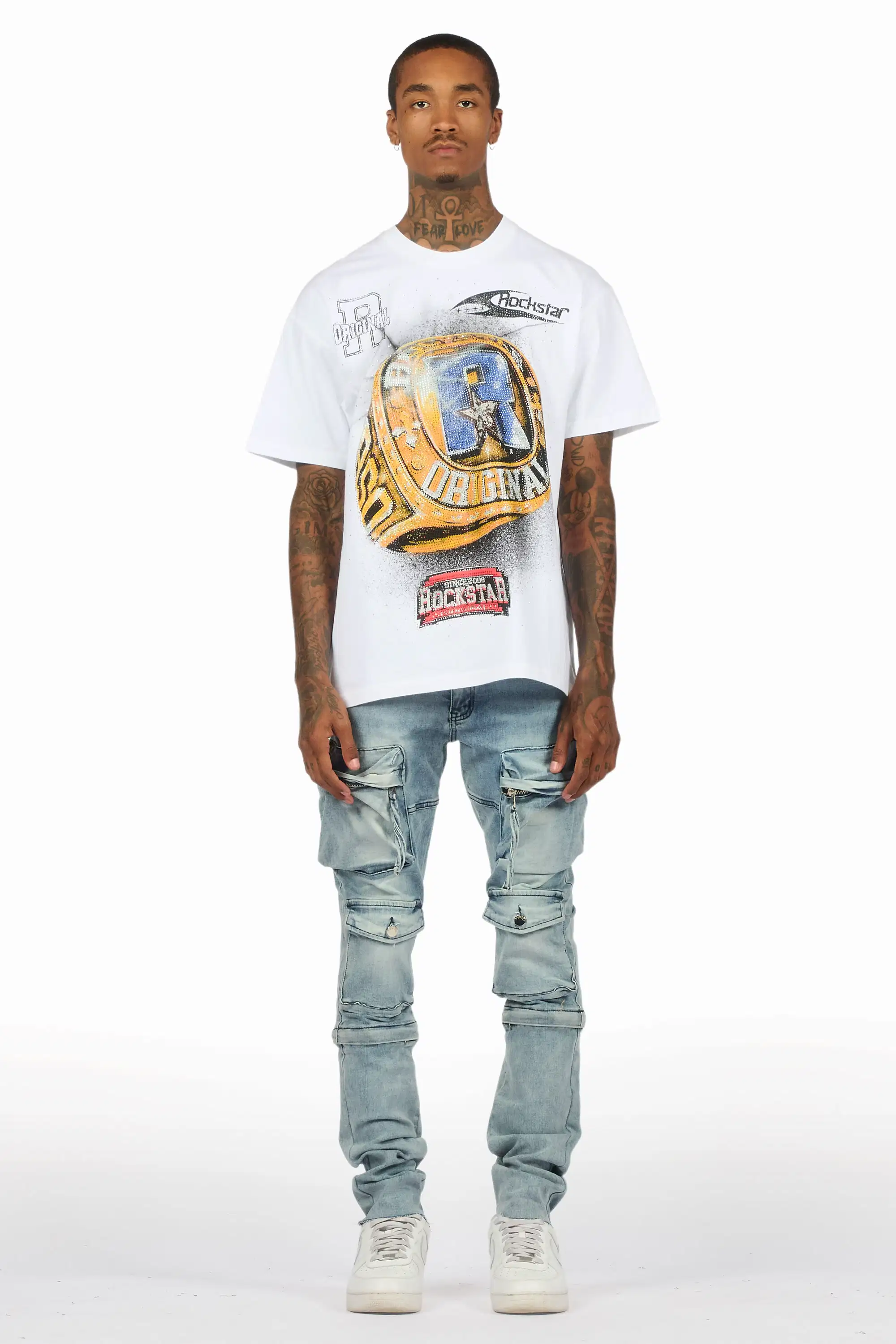 Jan Blue Skinny Fit Jean - Image 3