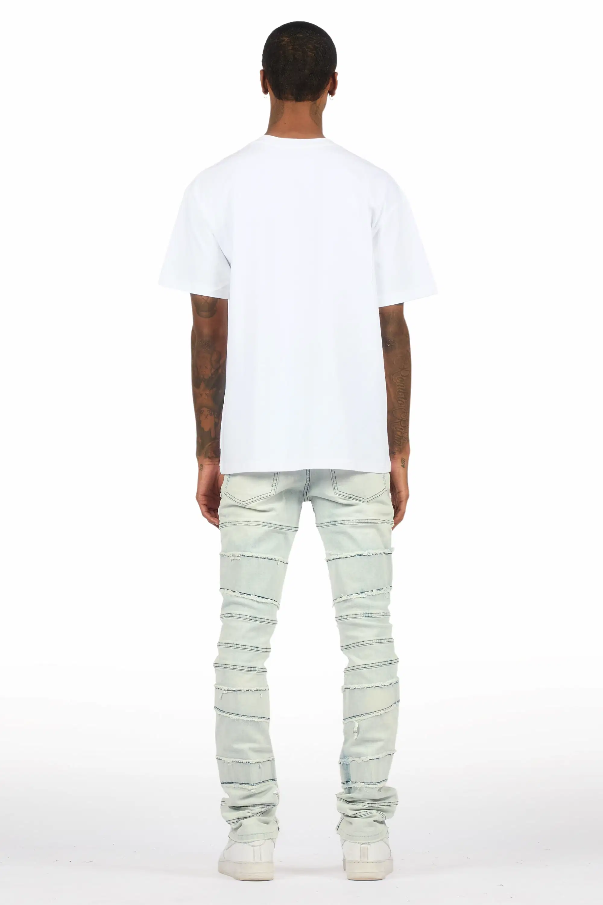 Franko Light Blue Skinny Fit Jean - Image 5