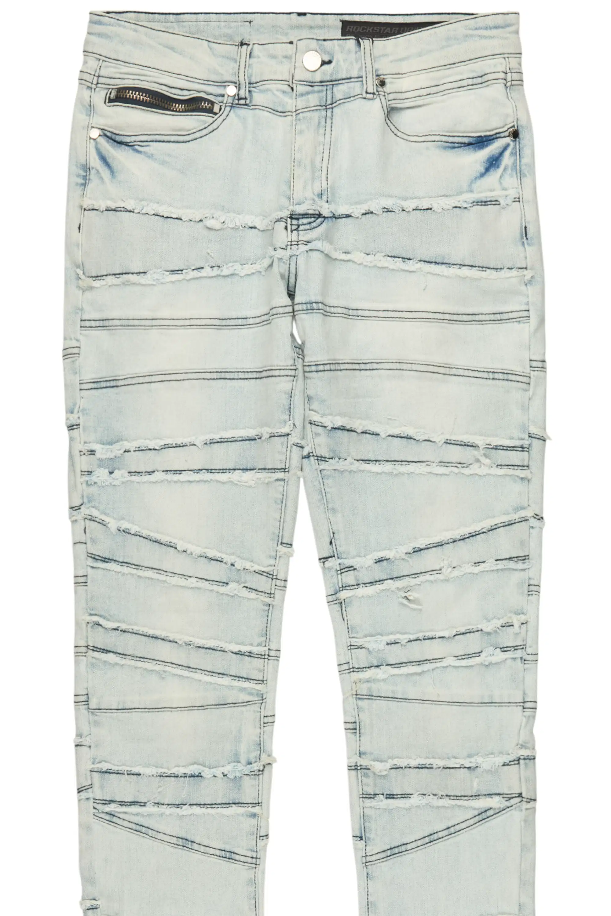 Franko Light Blue Skinny Fit Jean - Image 7