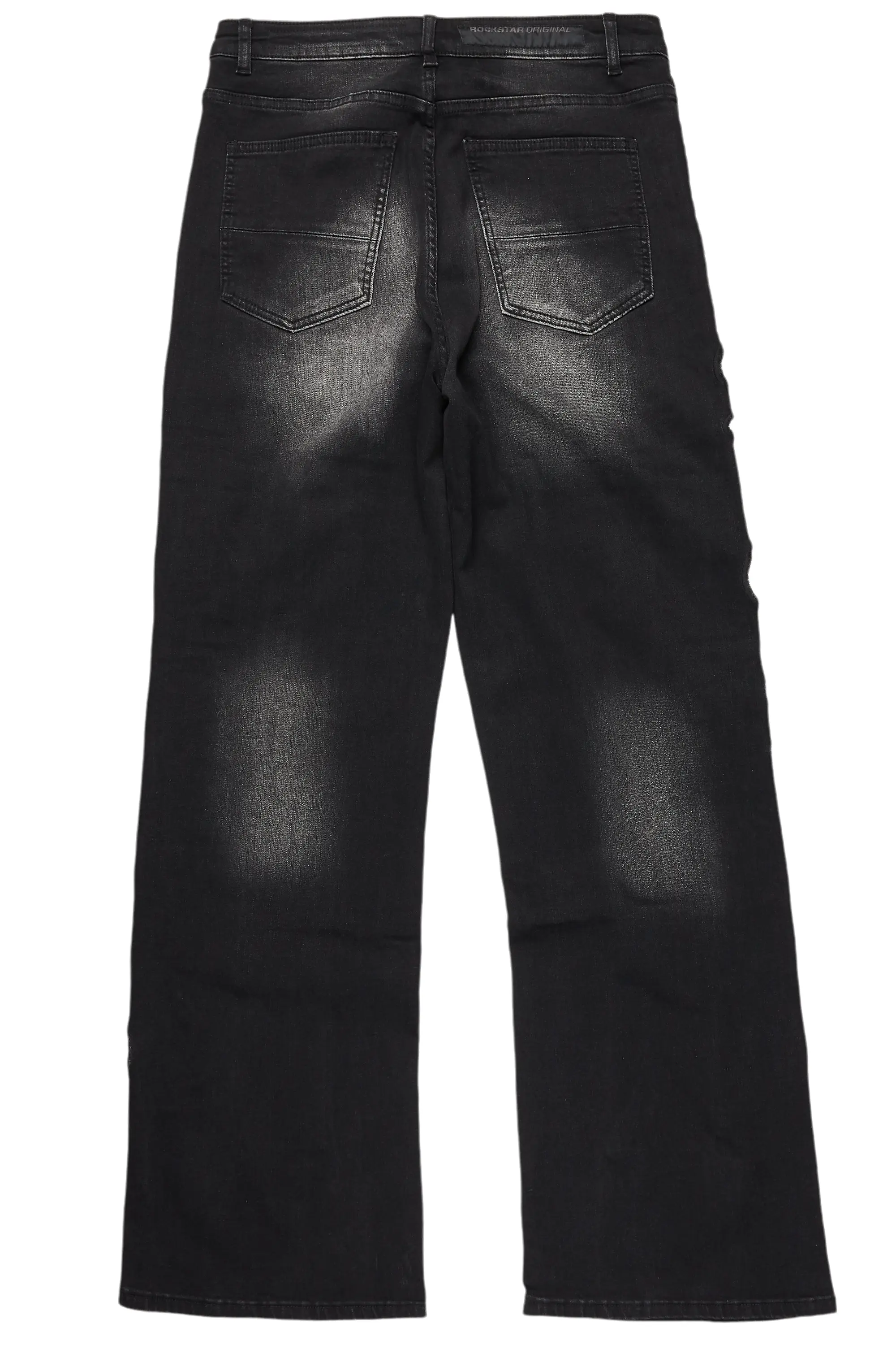 Francis Black Baggy Fit Jean - Image 9
