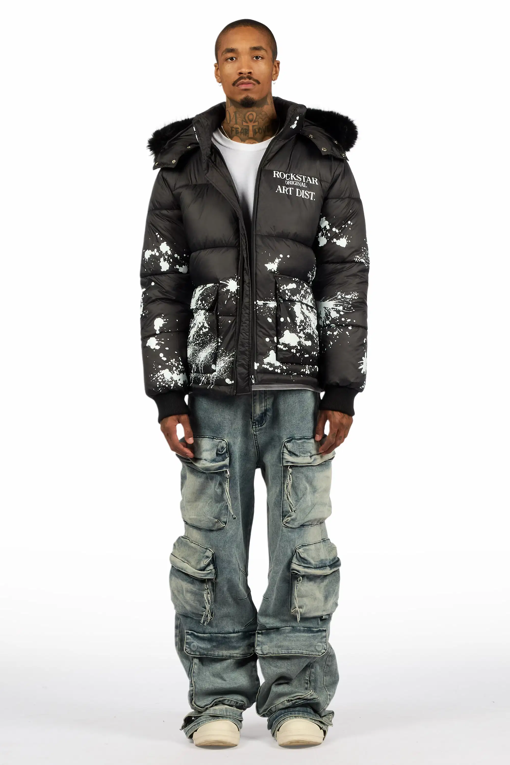 Lenz Blue Baggy Fit Jean - Image 3