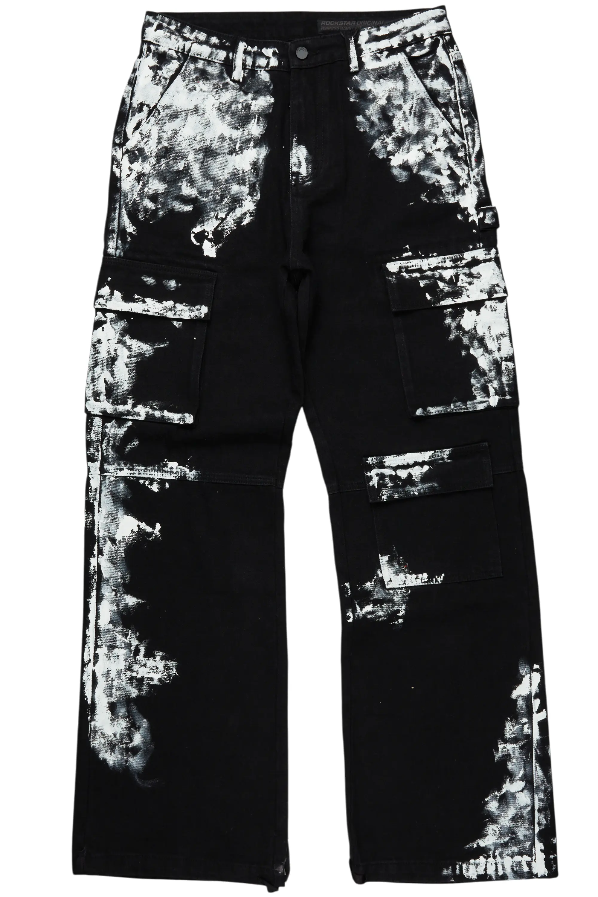 Baha Black Painter Baggy Cargo Jean - Image 2