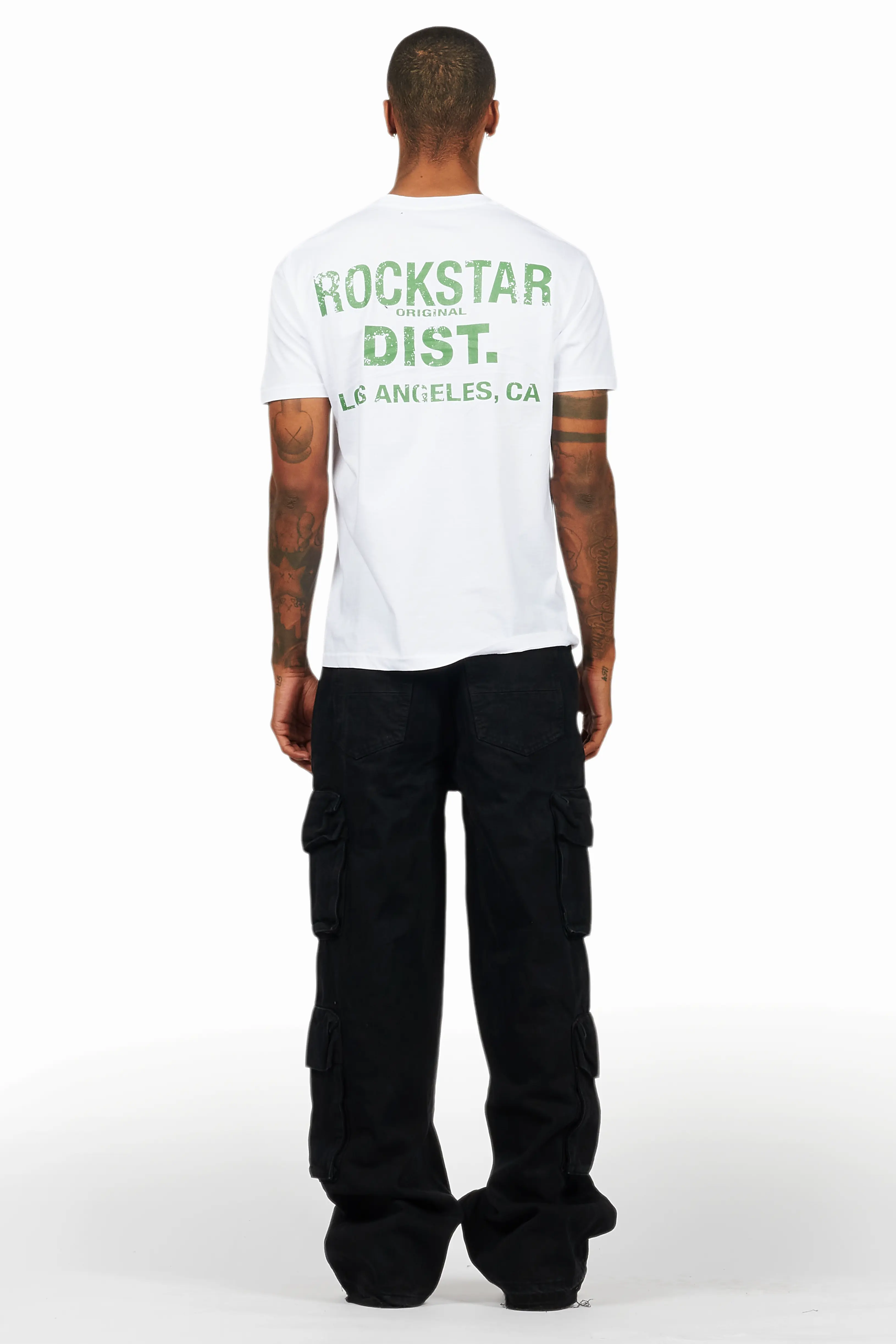 Peppe Black Baggy Fit Jean - Image 5