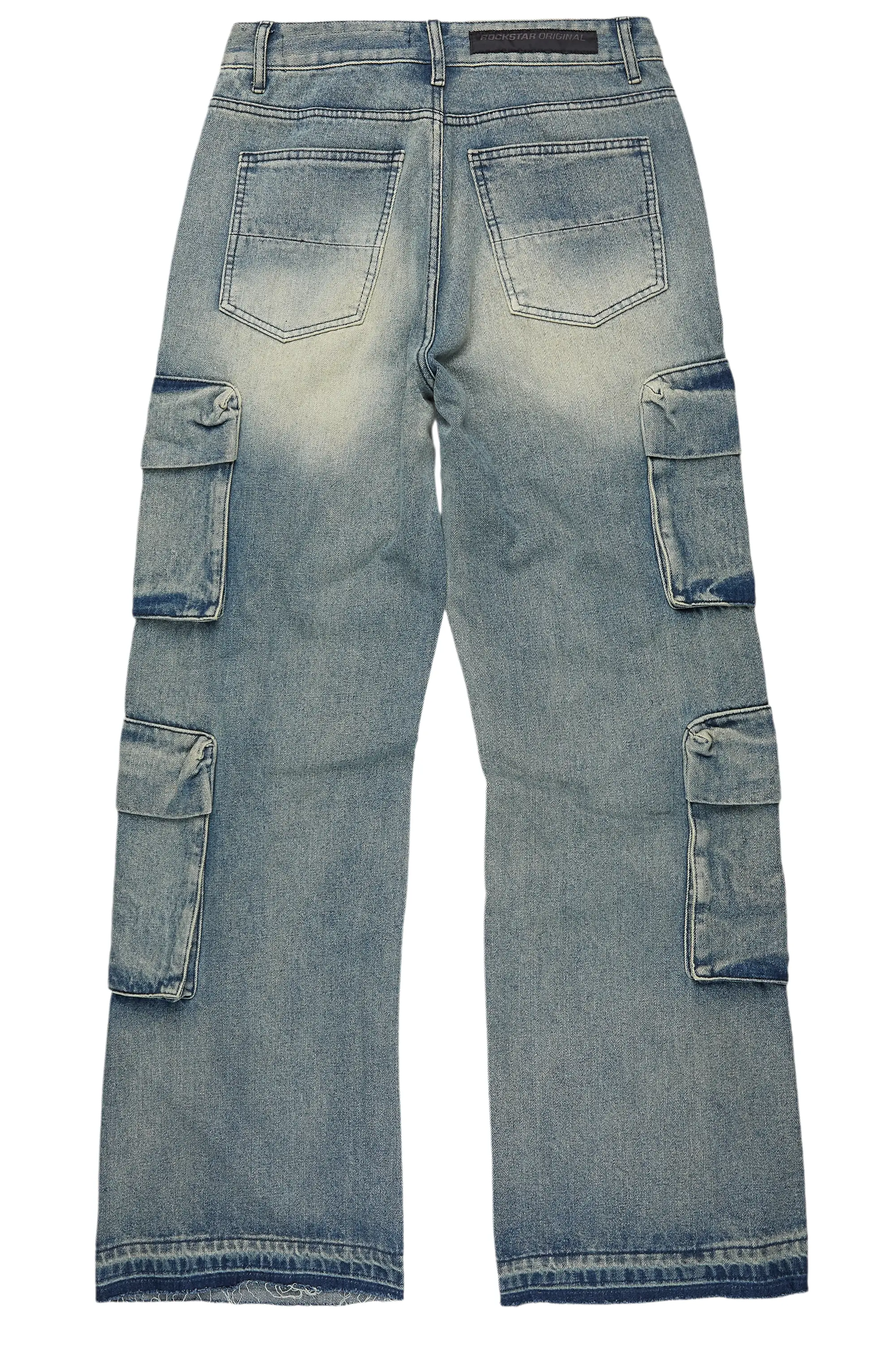 Peppe Blue Baggy Fit Jean - Image 9