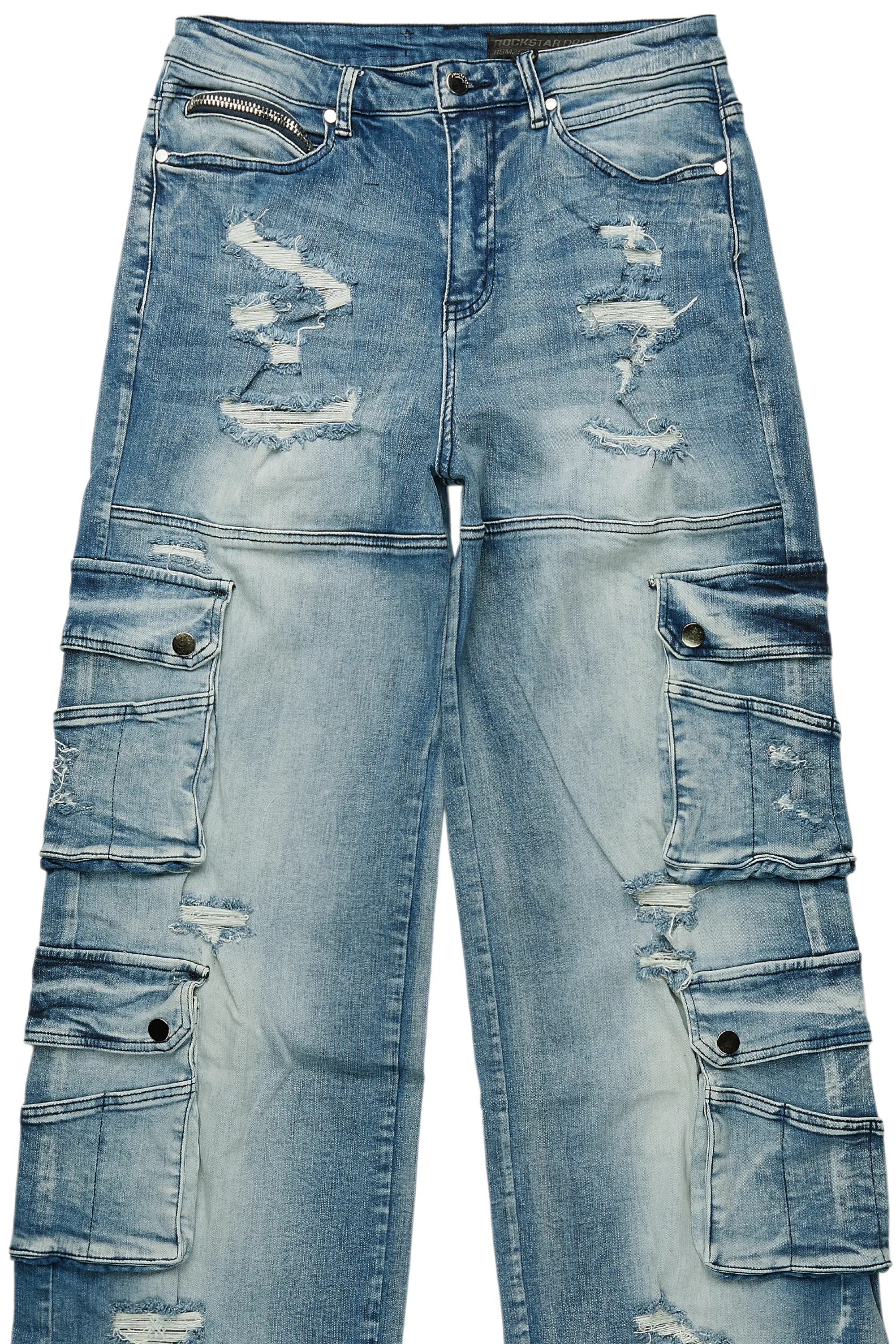 Keylor Blue Baggy Fit Jean - Image 8
