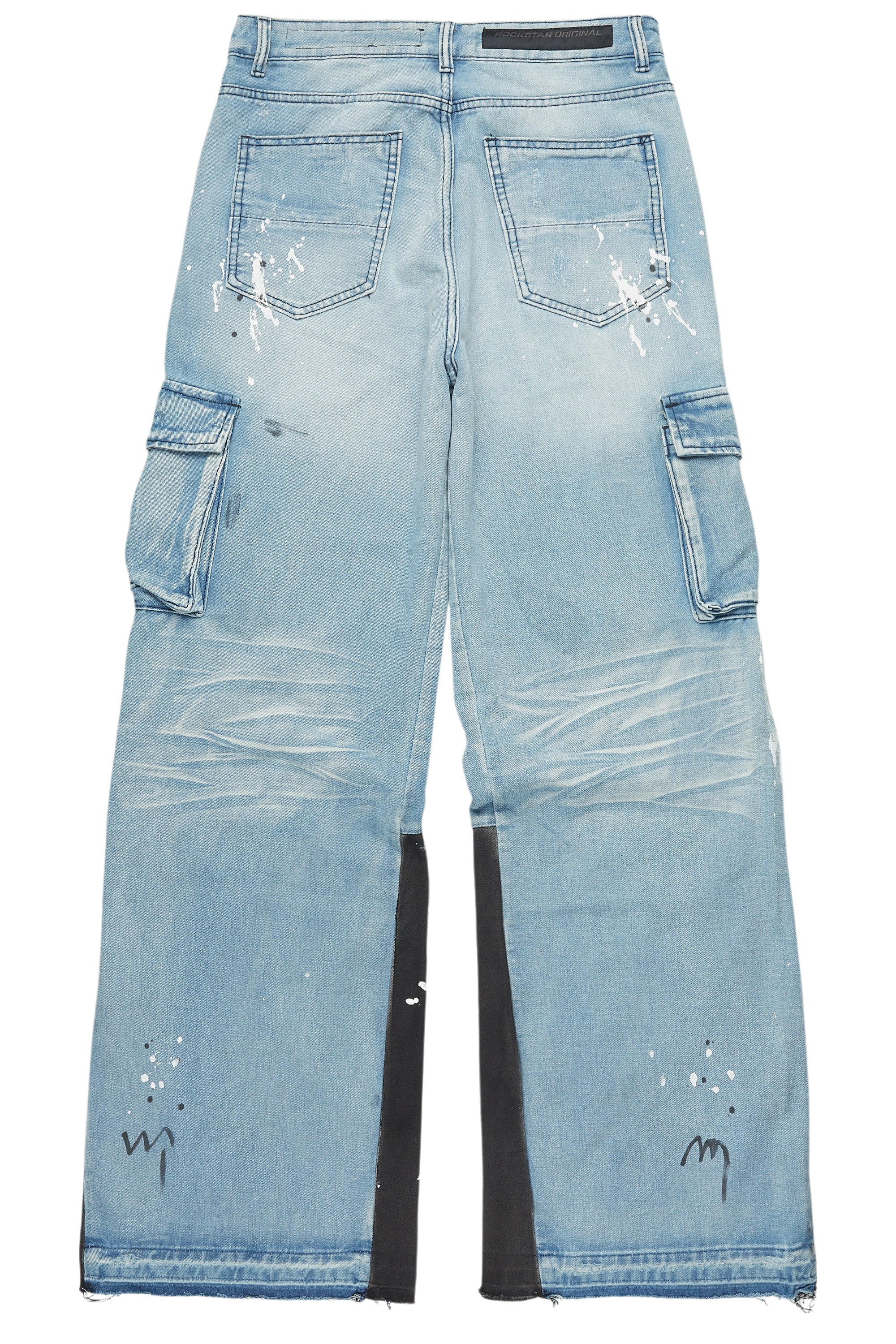 Dallin Blue Painter Baggy Cargo Jean - Image 10