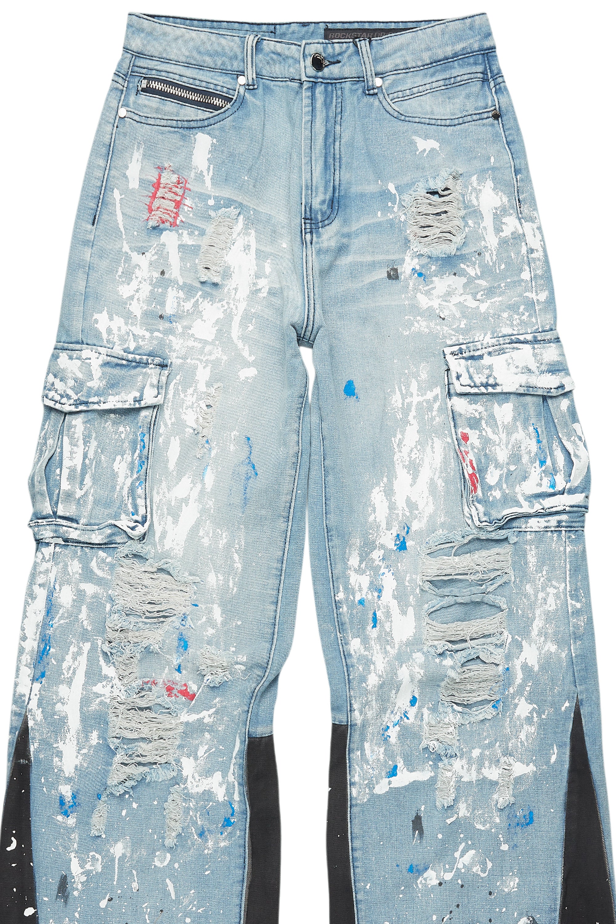 Dallin Blue Painter Baggy Cargo Jean - Image 9