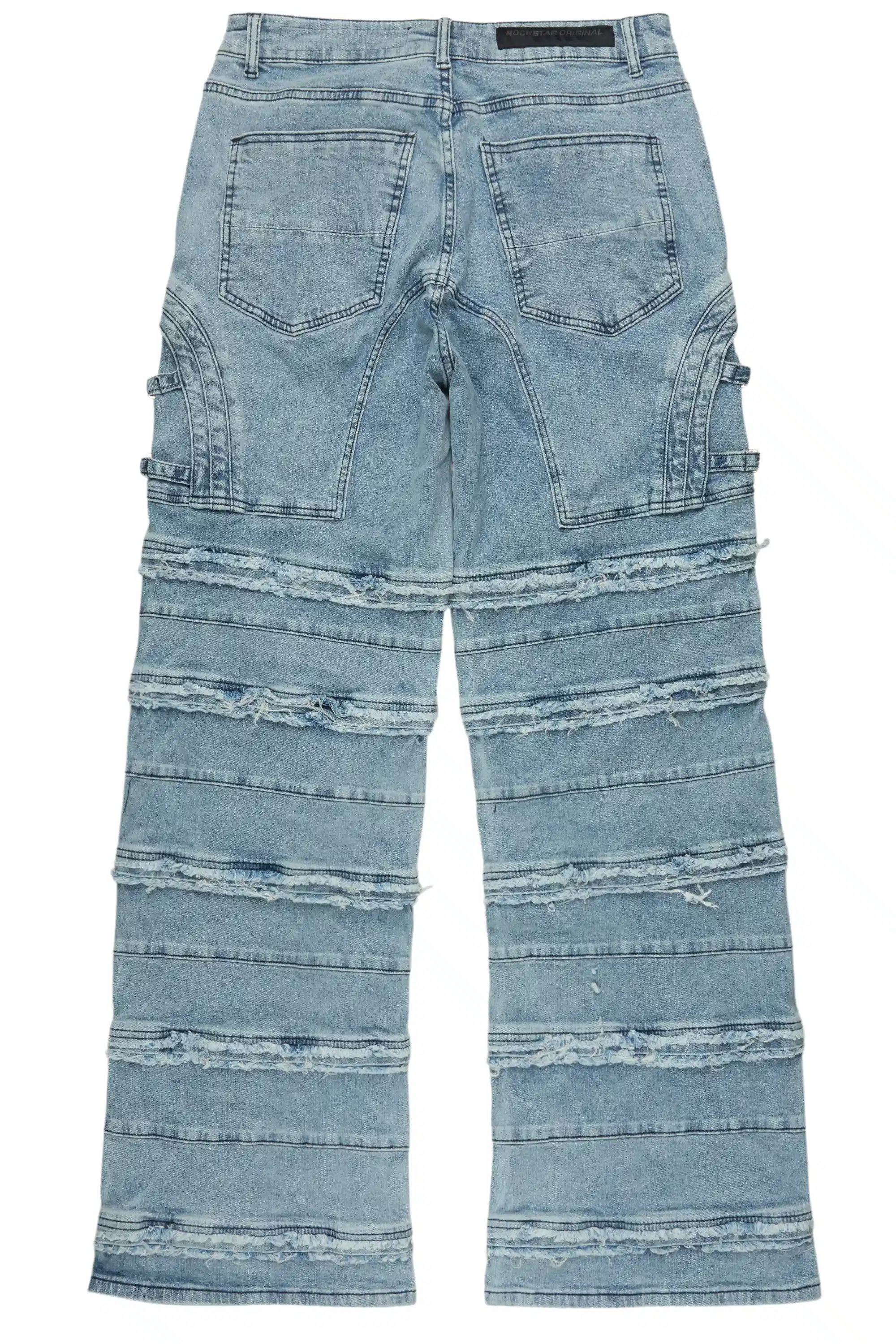 Fotis Blue Baggy Jean - Image 11