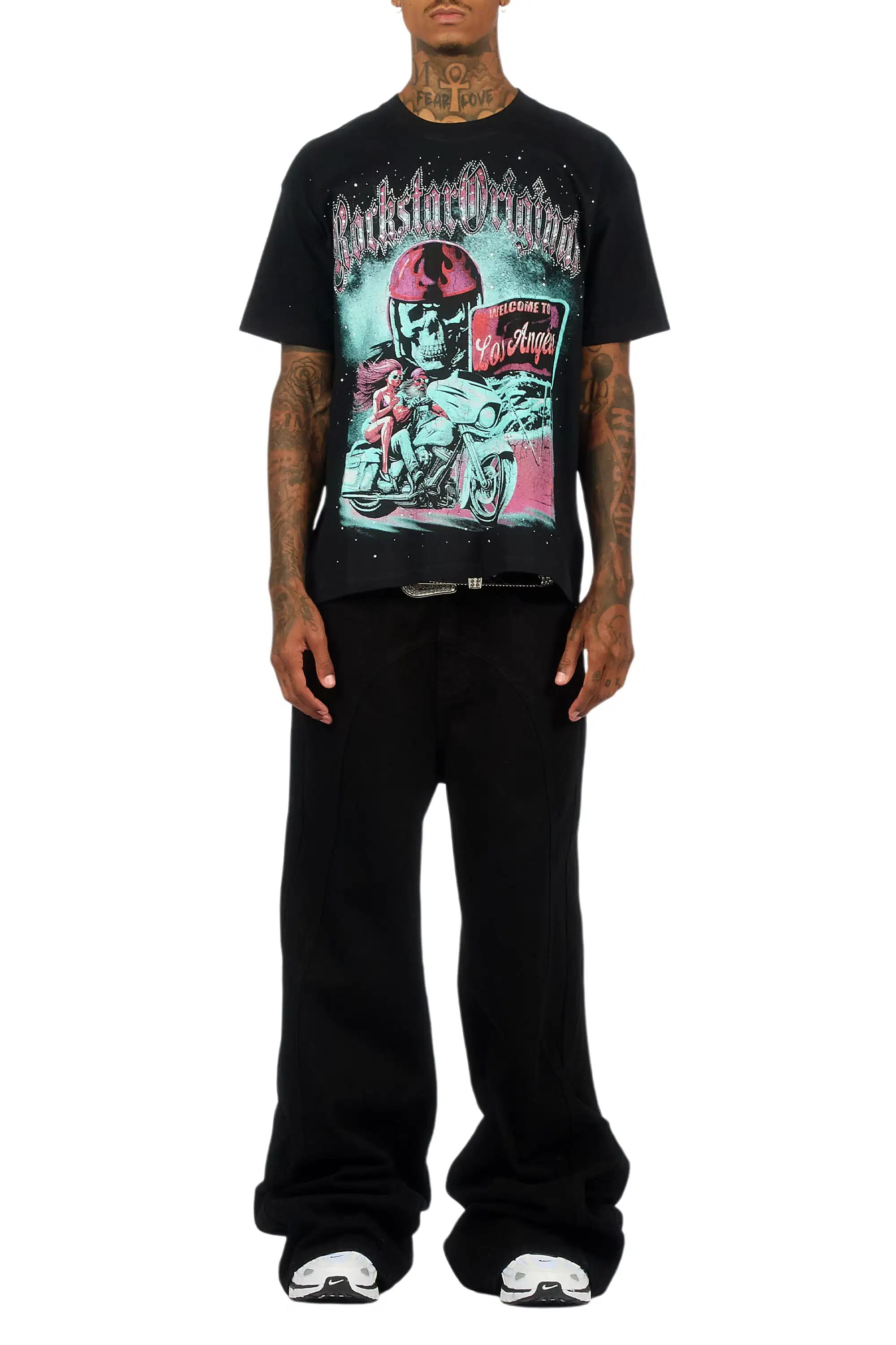 Ballen Black Baggy Jeans - Image 11