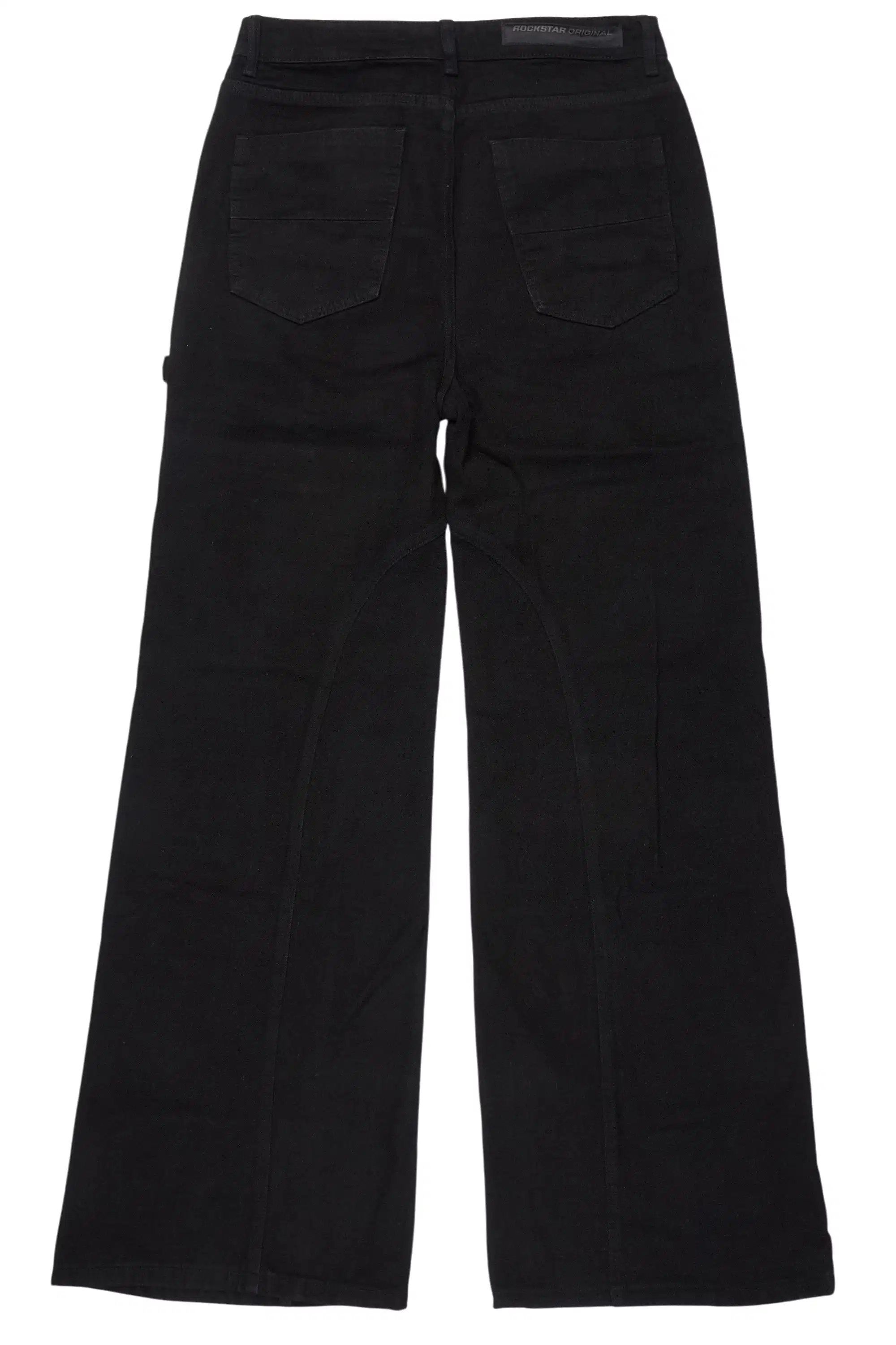Strake Black Baggy Jeans - Image 9