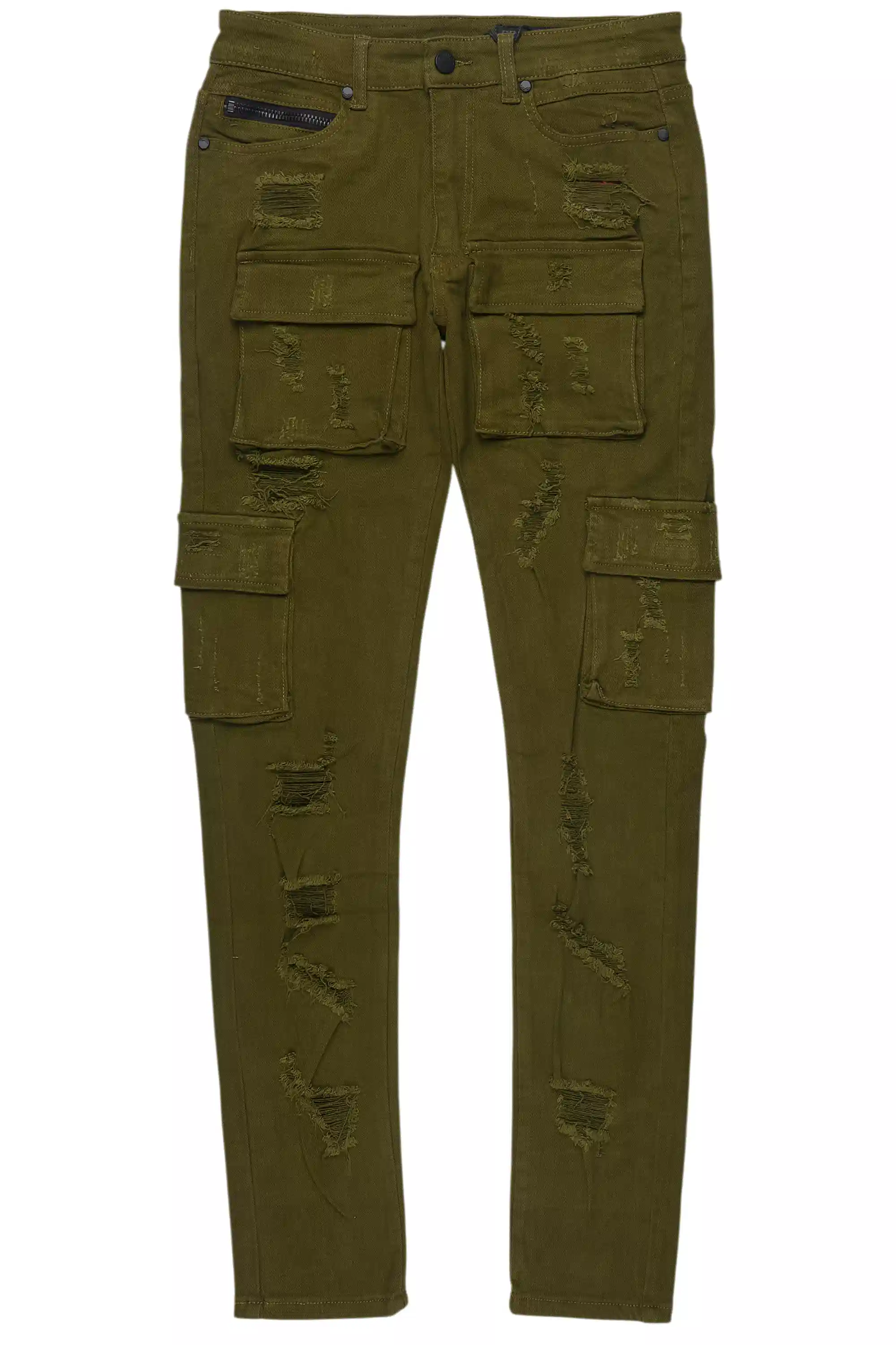 Kap Olive Cargo Jean - Image 2