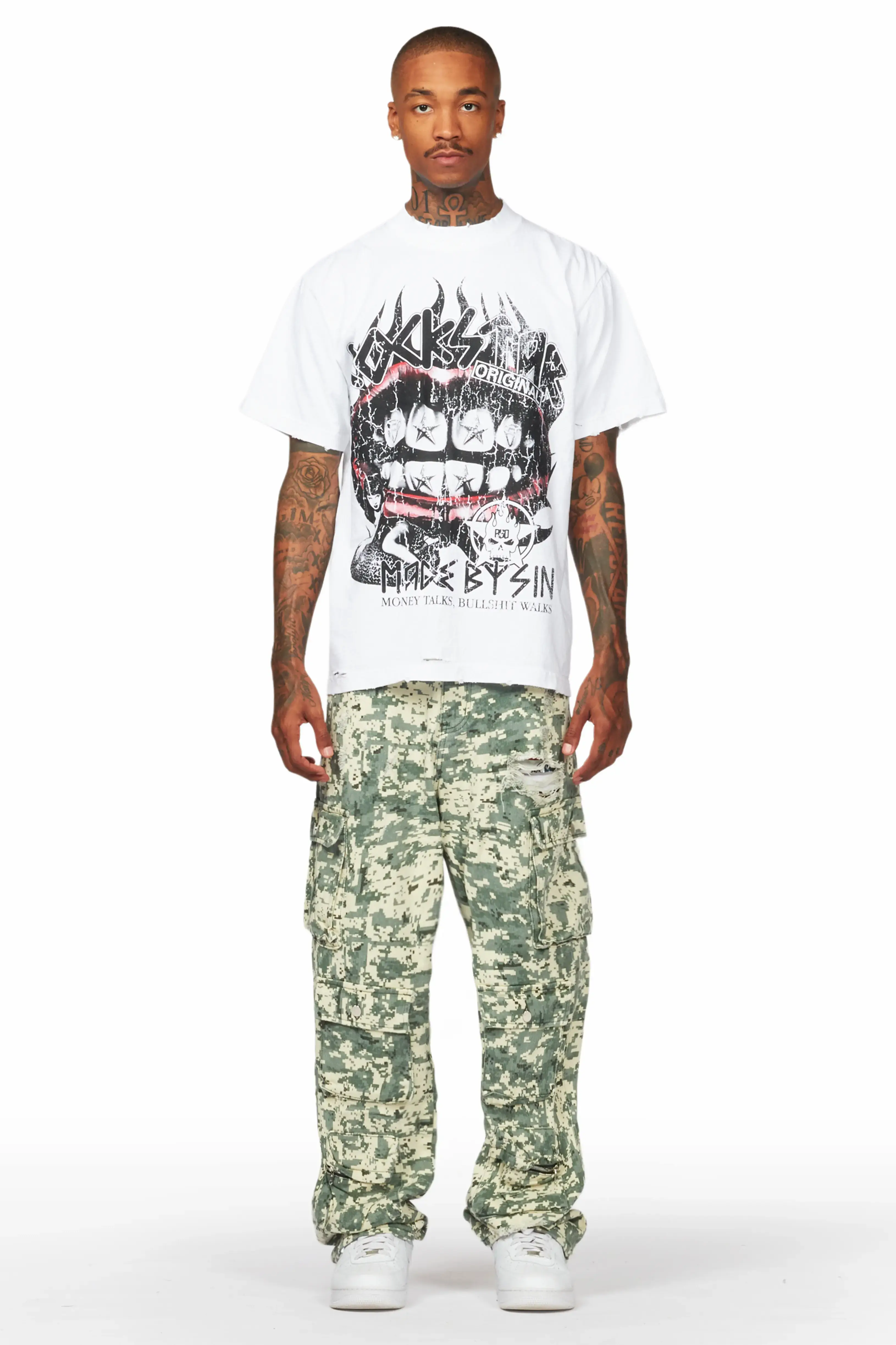 Kostini Camo Baggy Fit Jean - Image 3