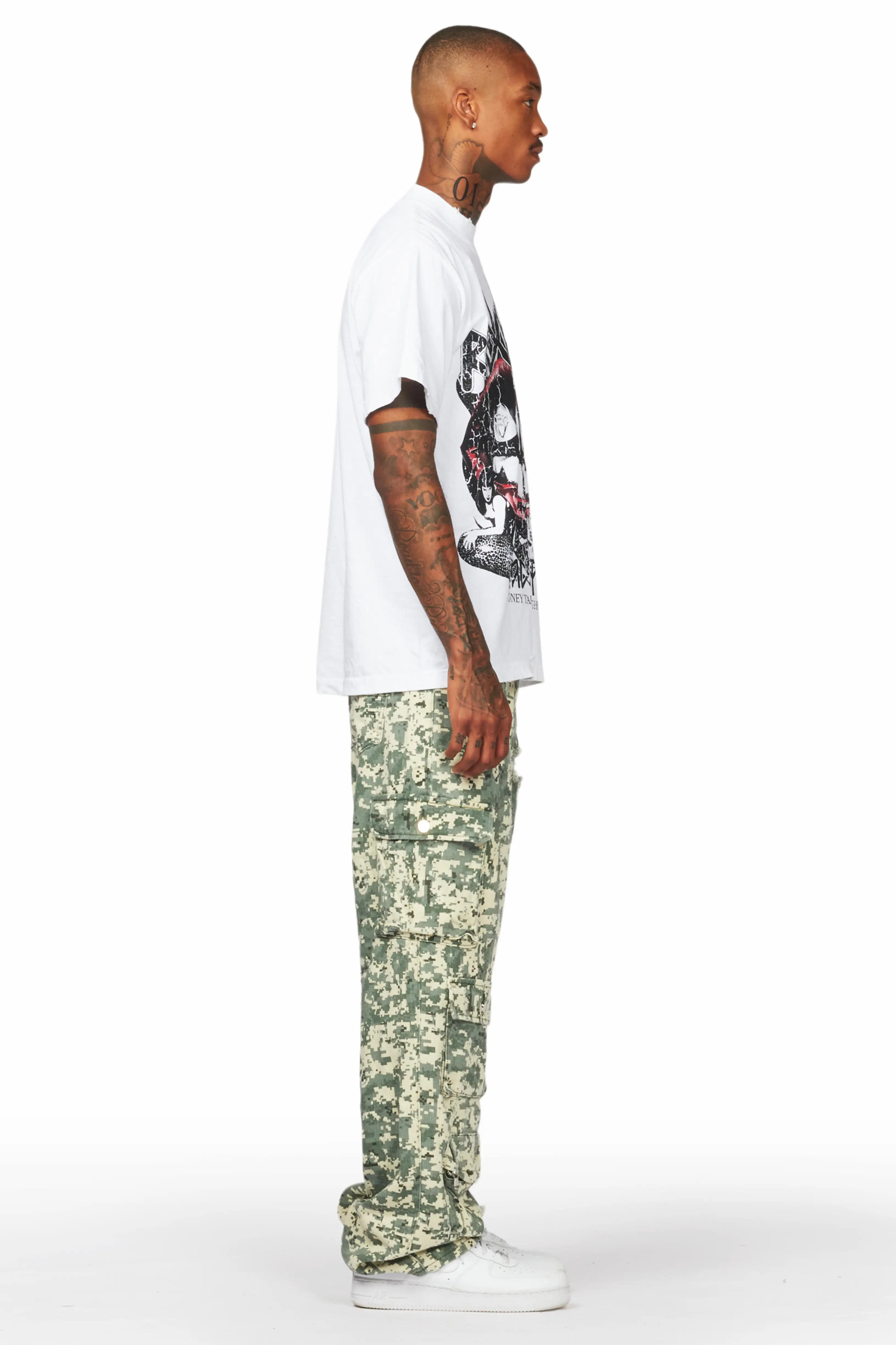 Kostini Camo Baggy Fit Jean - Image 4