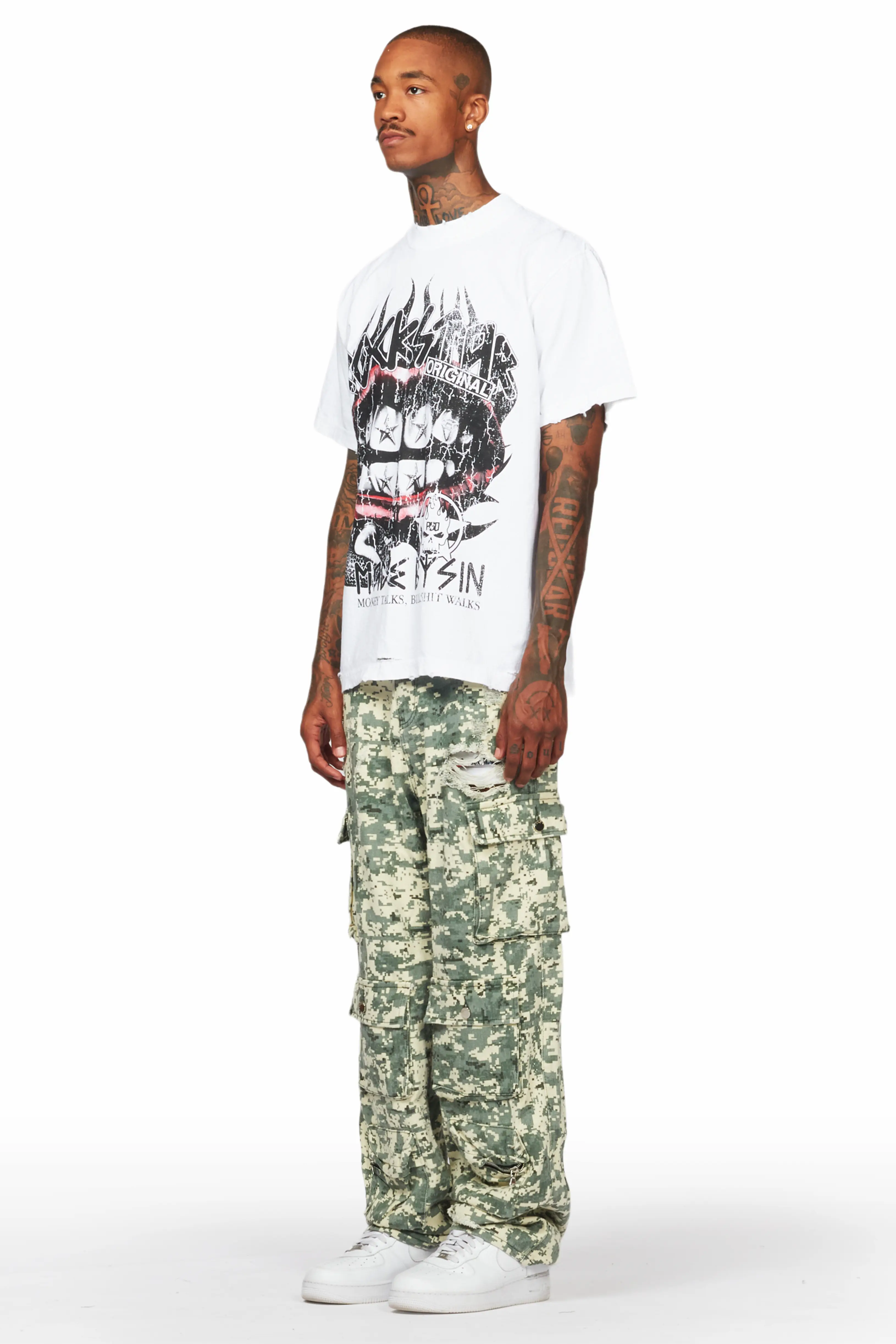 Kostini Camo Baggy Fit Jean - Image 6