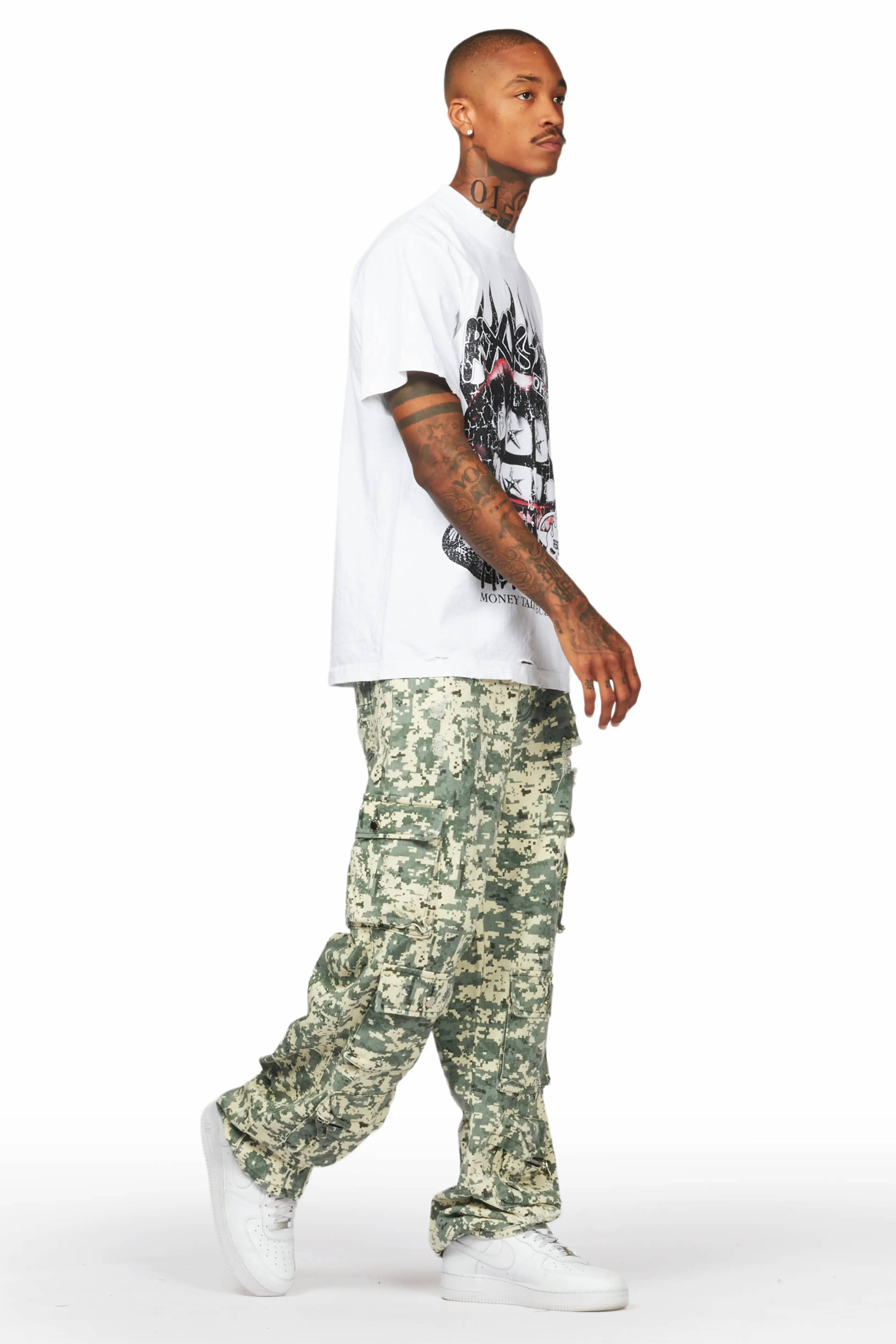 Kostini Camo Baggy Fit Jean - Image 7
