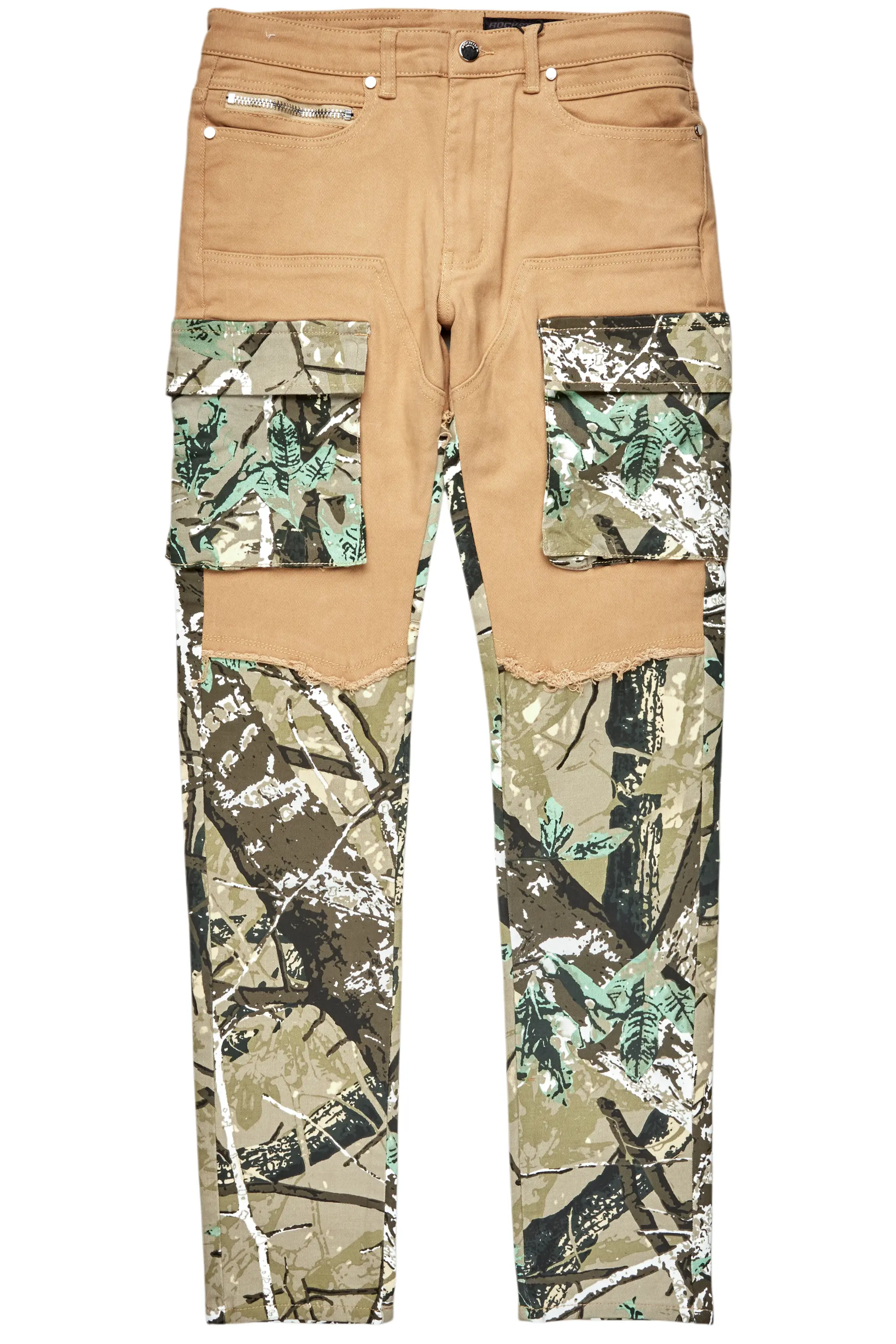 Denka Beige Slim Fit Jean - Image 2