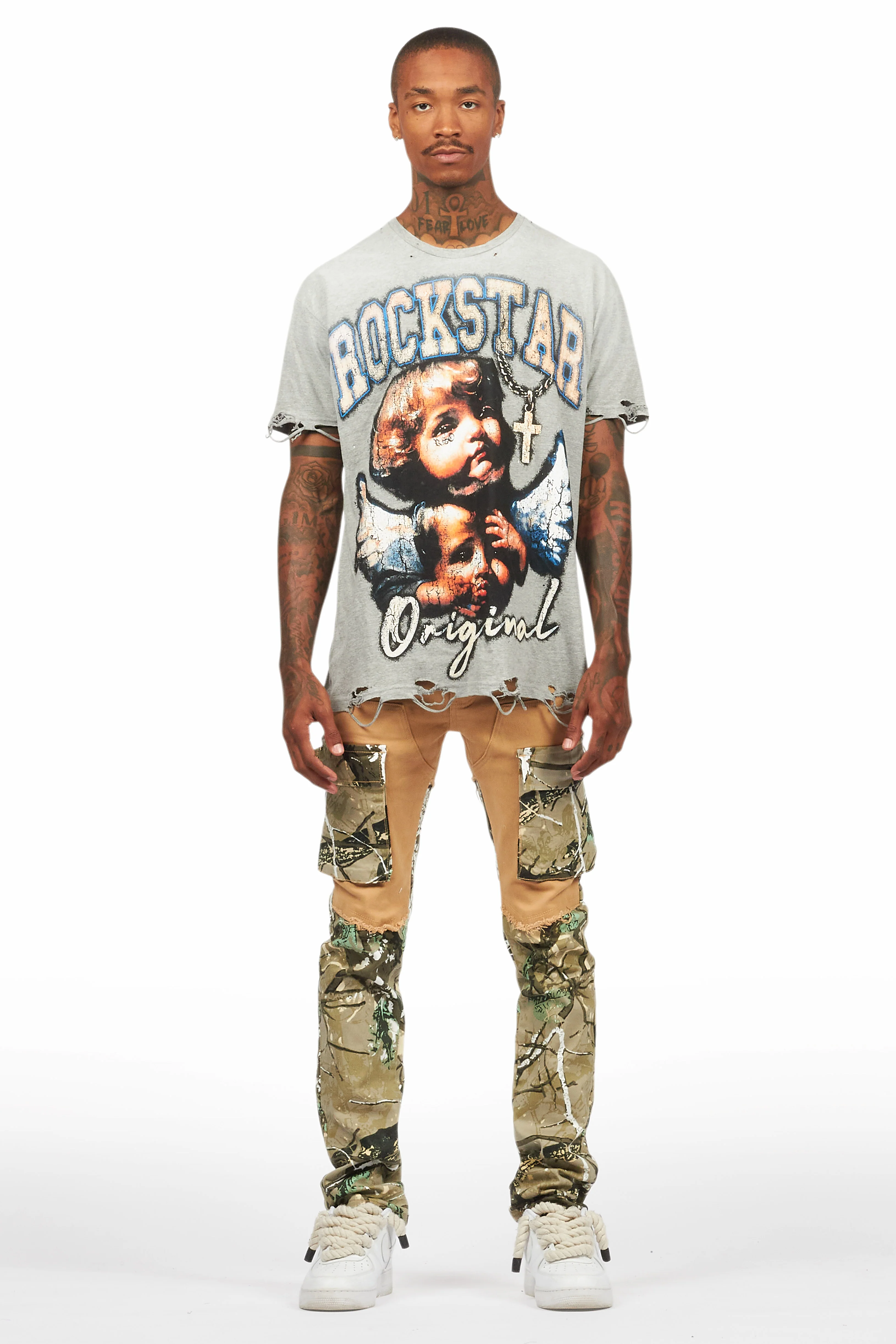 Denka Beige Slim Fit Jean - Image 3
